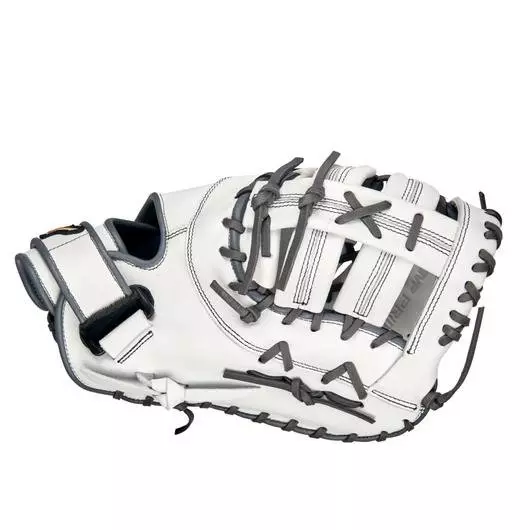Mizuno MVP Prime 13" First Base Softball Glove RHT - WHITE/GREY