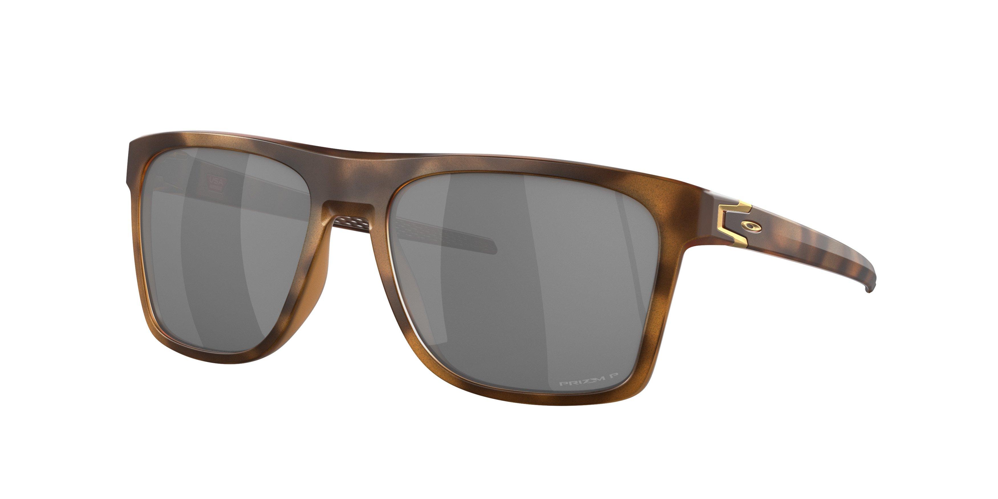 Oakley Leffingwell Sunglasses - BROWN/GREY Thumbnail View 1