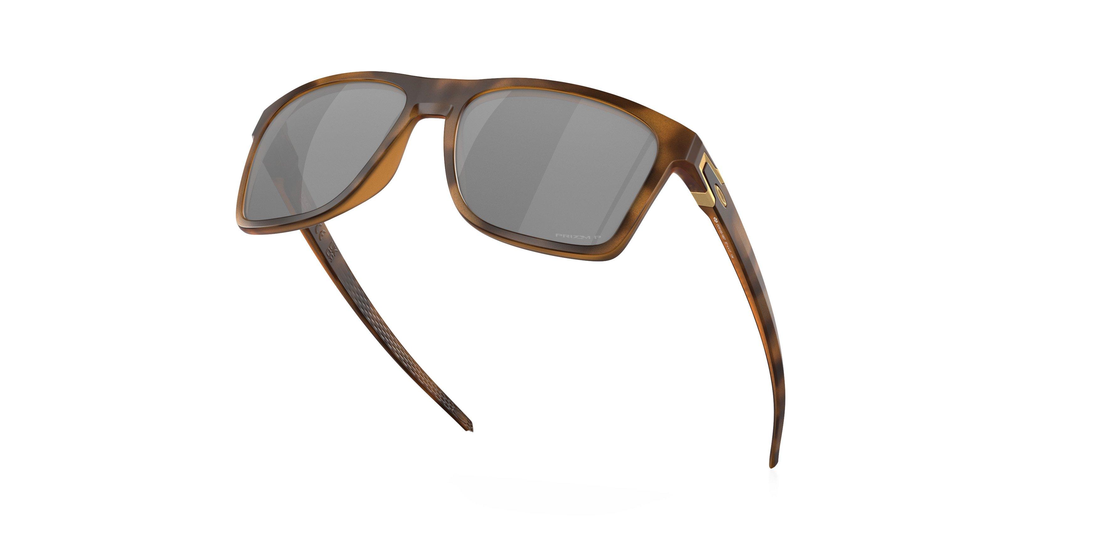 Oakley Leffingwell Sunglasses - BROWN/GREY Thumbnail View 4