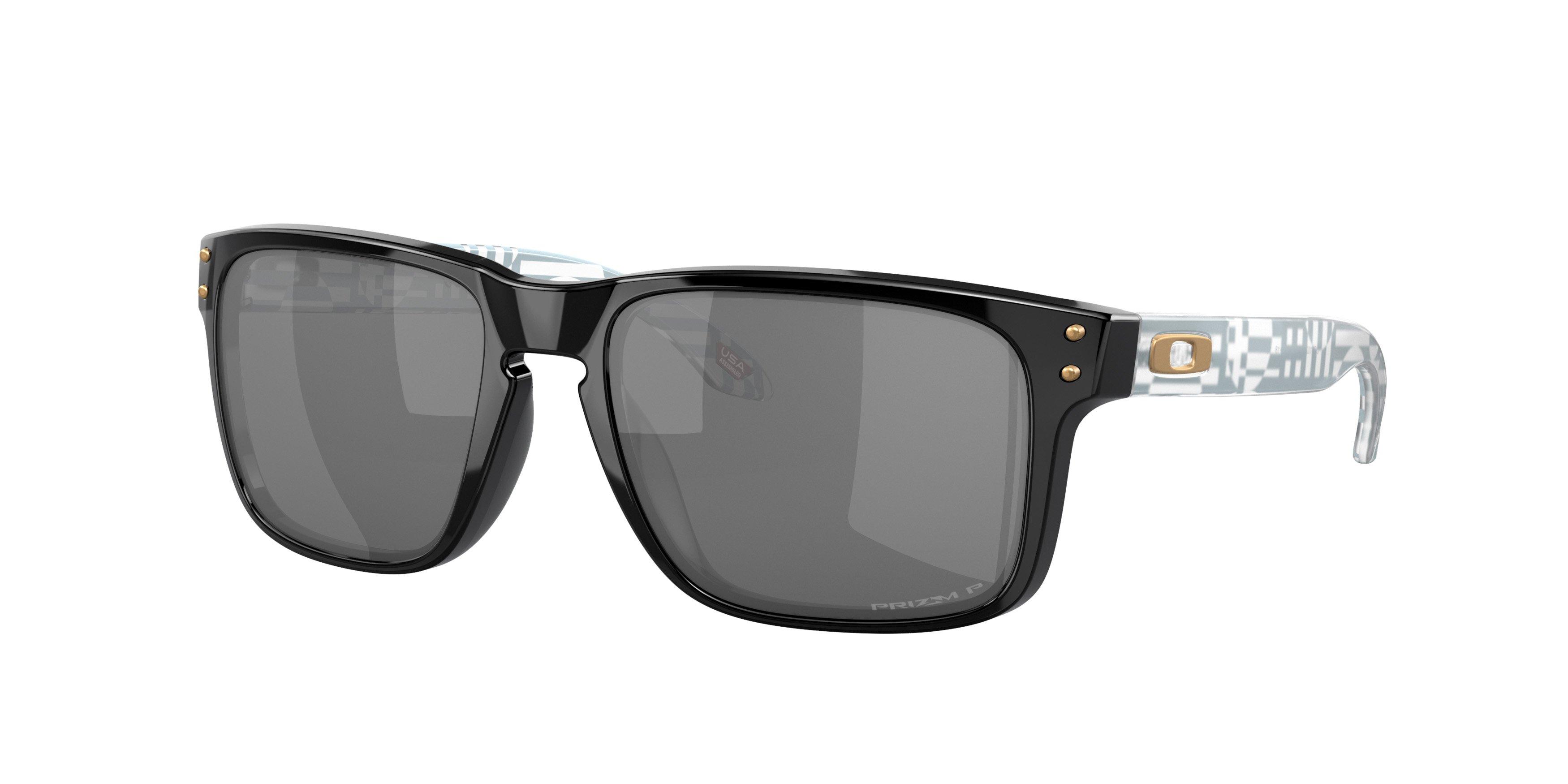 Oakley Holbrook High Resolution Sunglasses - BLACK/GREY Thumbnail View 1