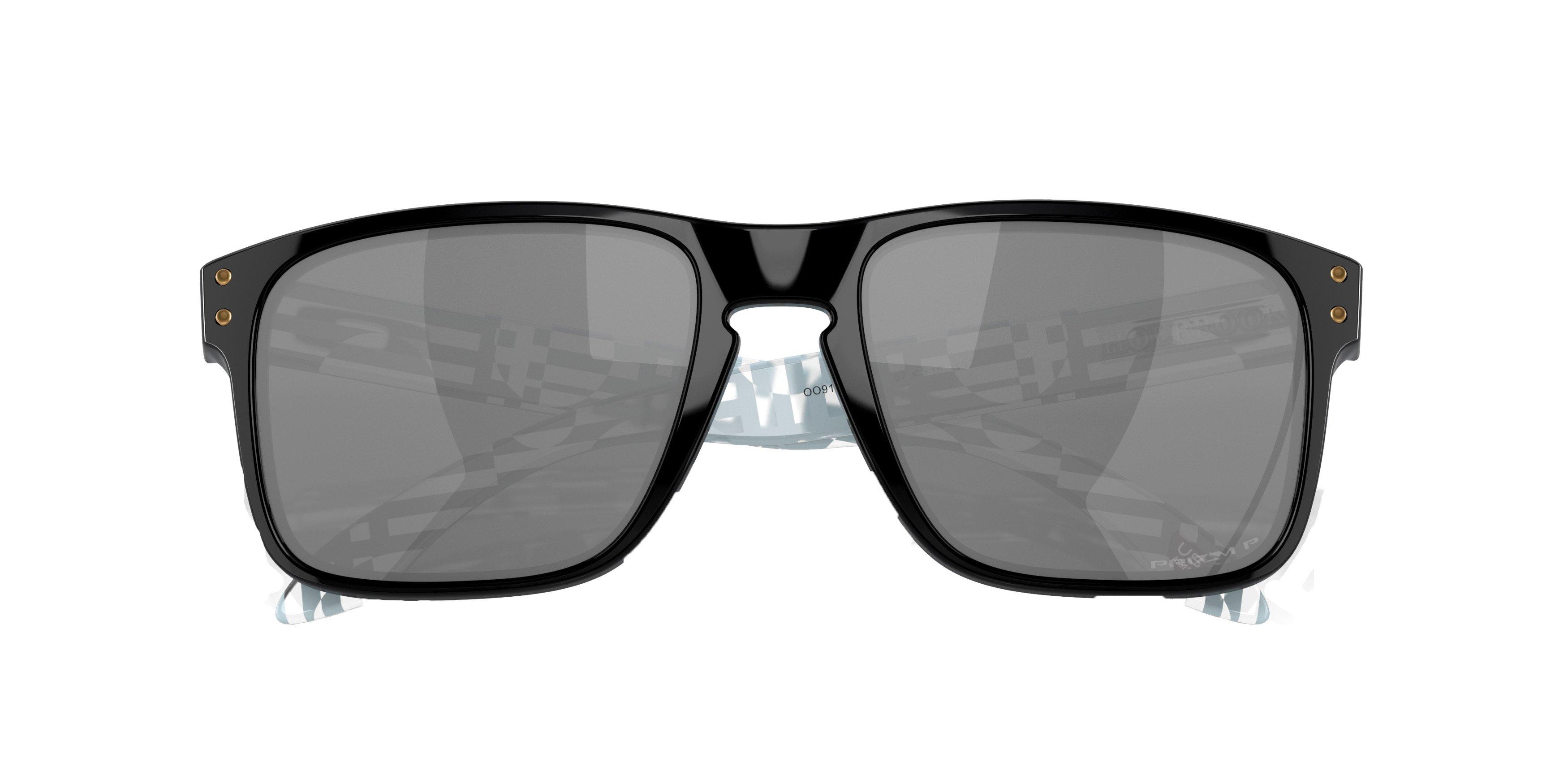 Oakley Holbrook High Resolution Sunglasses - BLACK/GREY Thumbnail View 7