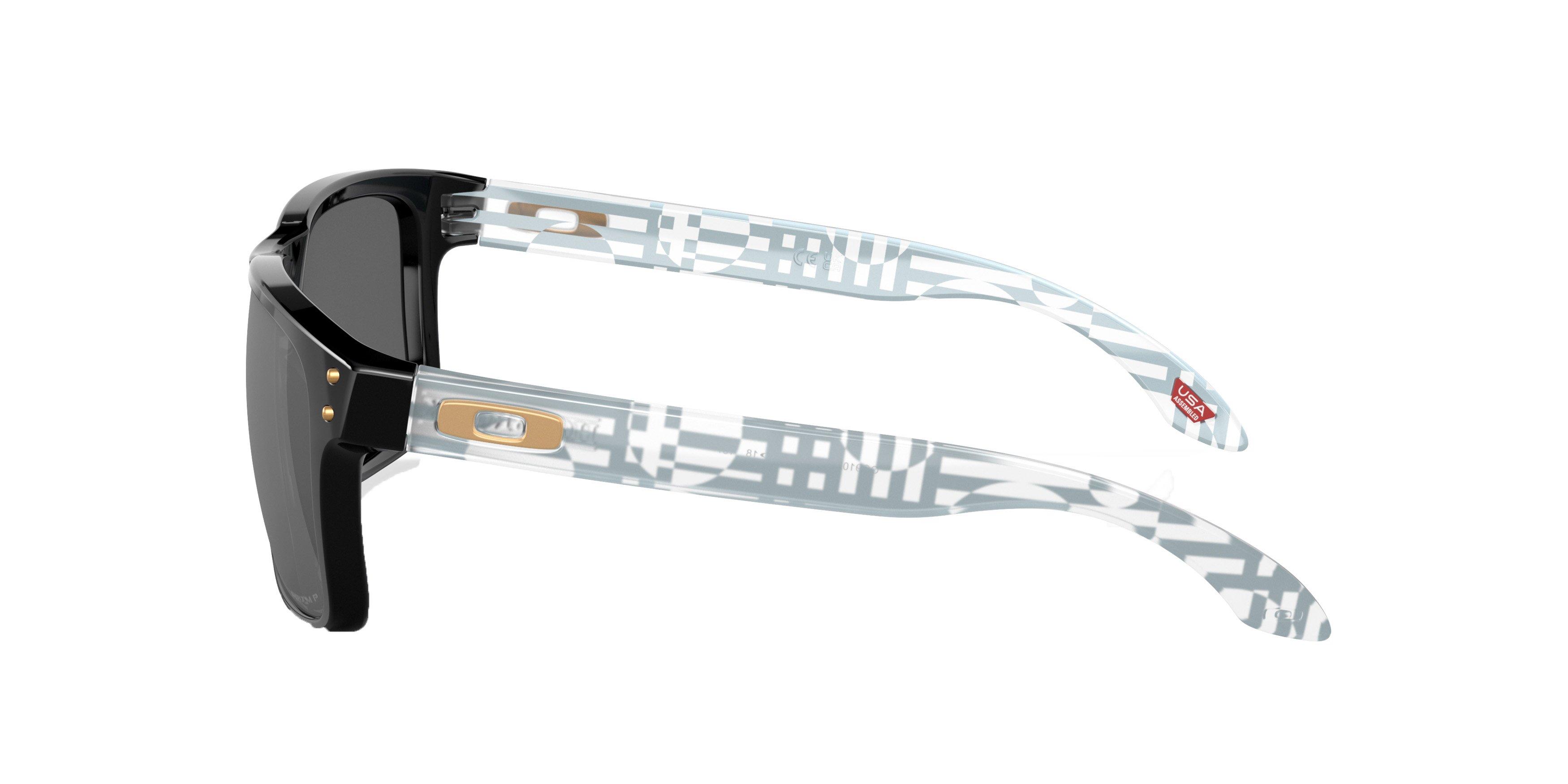 Oakley Holbrook High Resolution Sunglasses - BLACK/GREY Thumbnail View 8