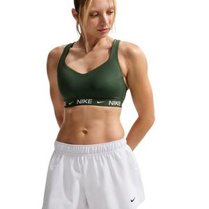 Nike Women's One Mid-Rise 3" Brief-Lined Shorts -White