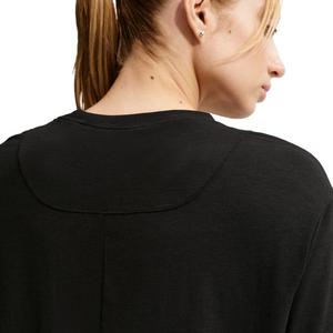 Nike Women's Once Relaxed Dri-FIT Long-Sleeve Top -Black