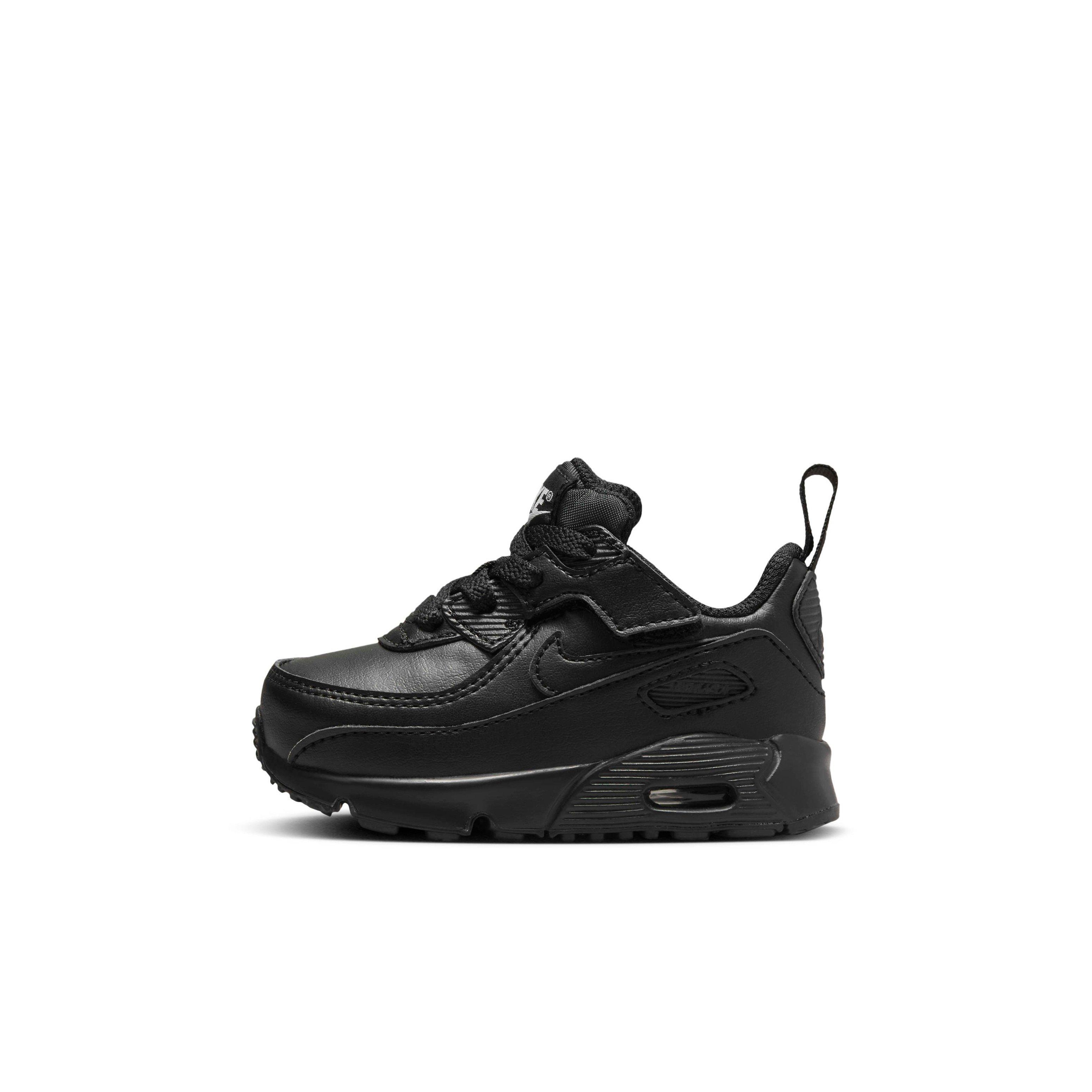 Nike Air Max 90 EasyOn Infant Boys' "Black/Black/Black" Shoe
