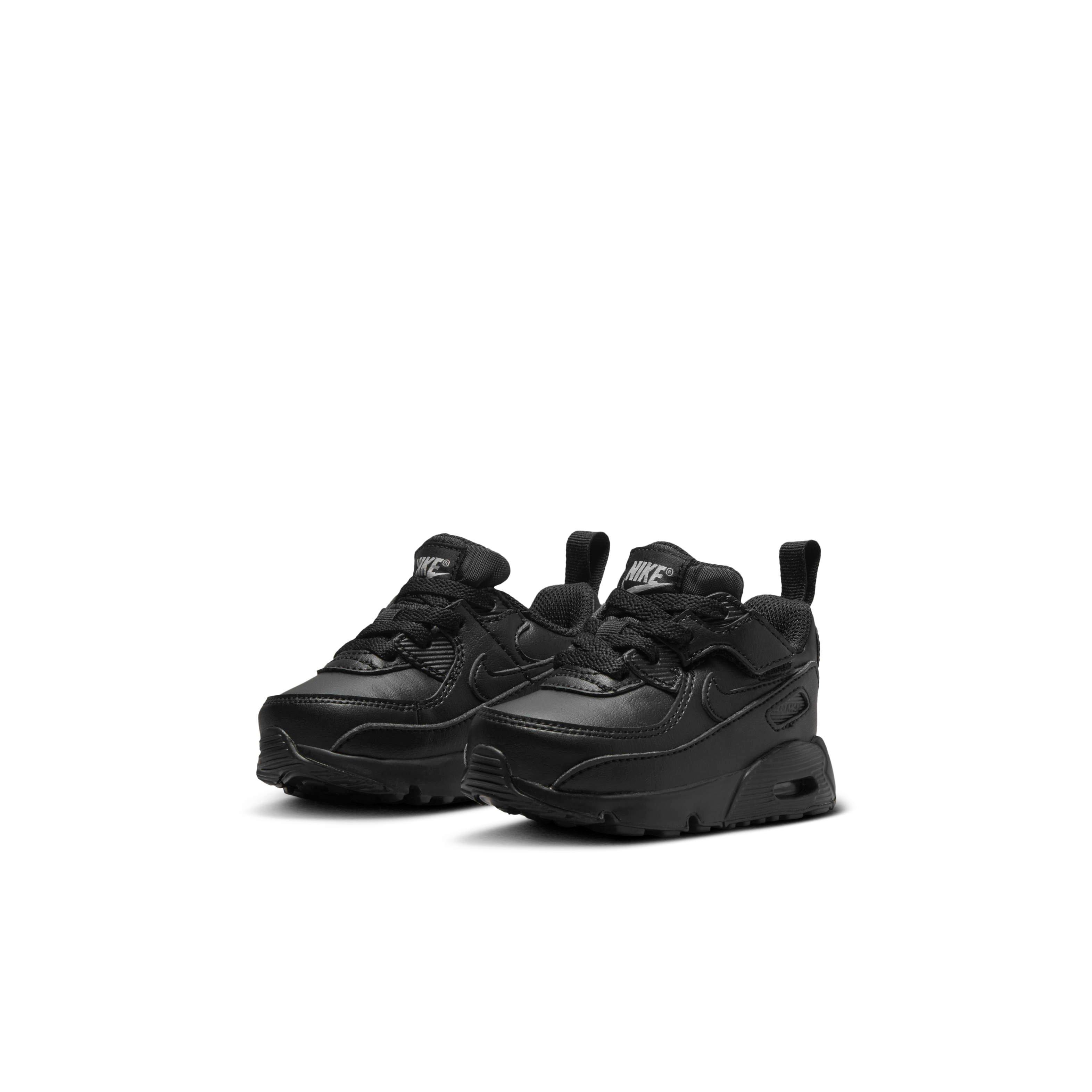 Nike Air Max 90 EasyOn Infant Boys' "Black/Black/Black" Shoe