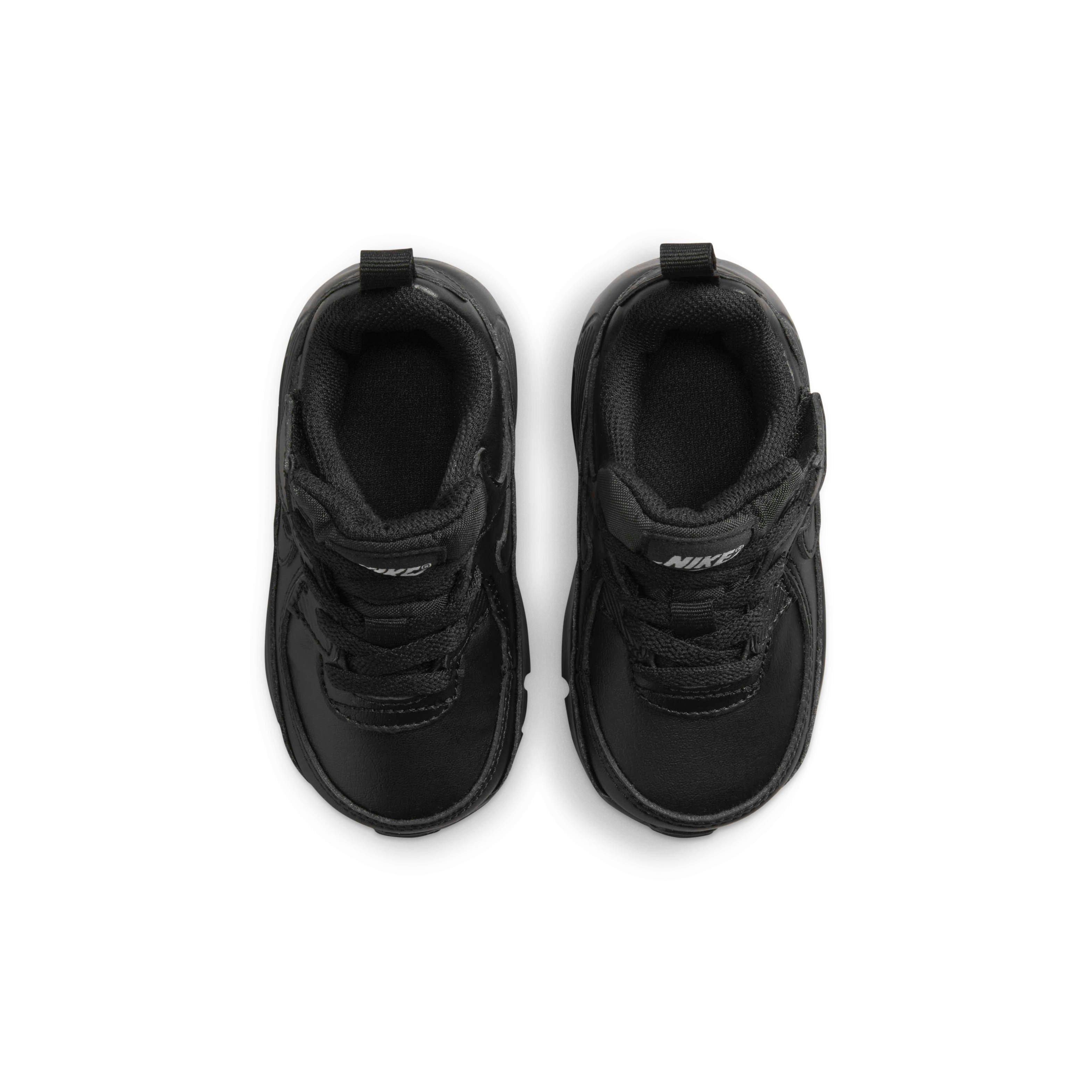 Nike Air Max 90 EasyOn Infant Boys' "Black/Black/Black" Shoe