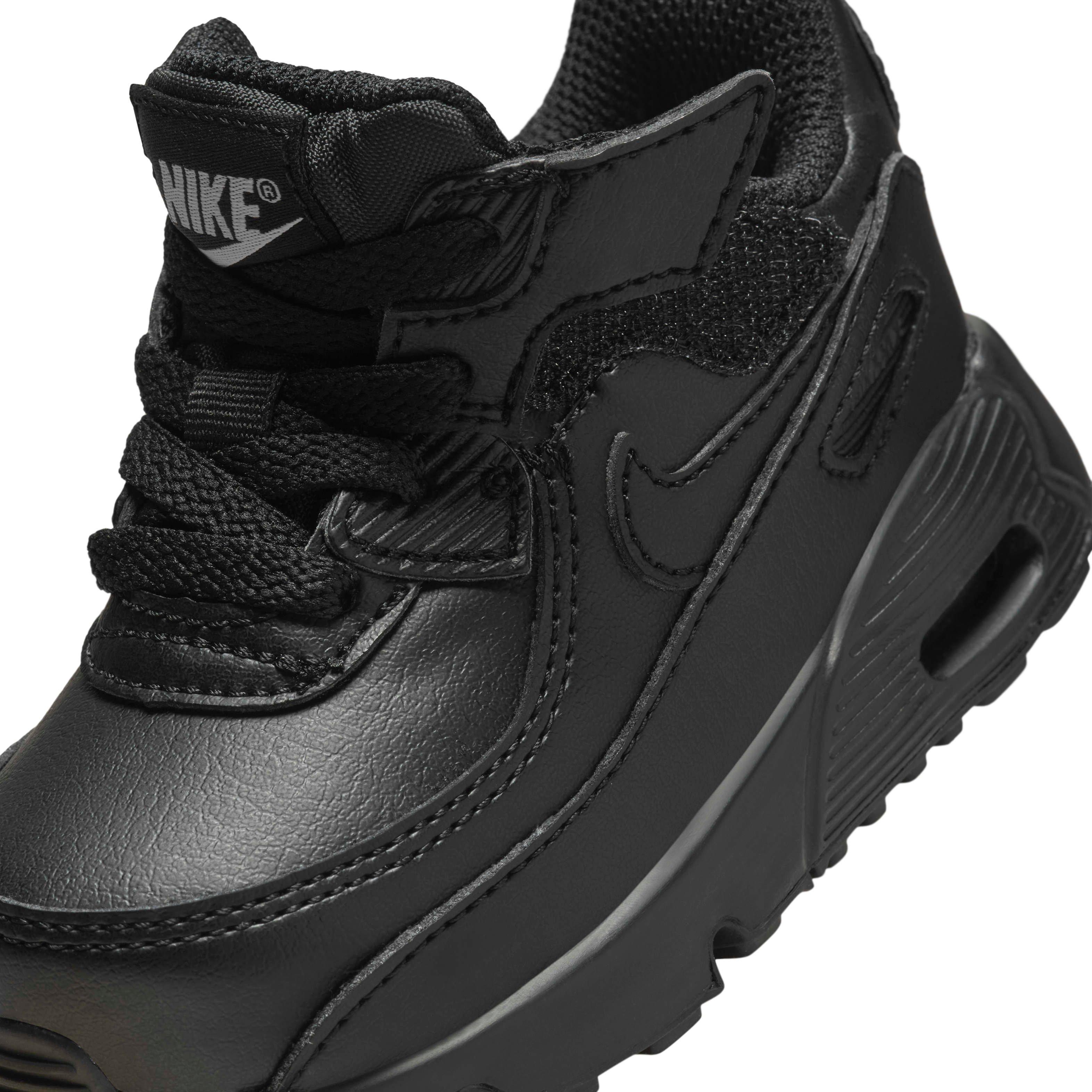 Nike Air Max 90 EasyOn Infant Boys' "Black/Black/Black" Shoe