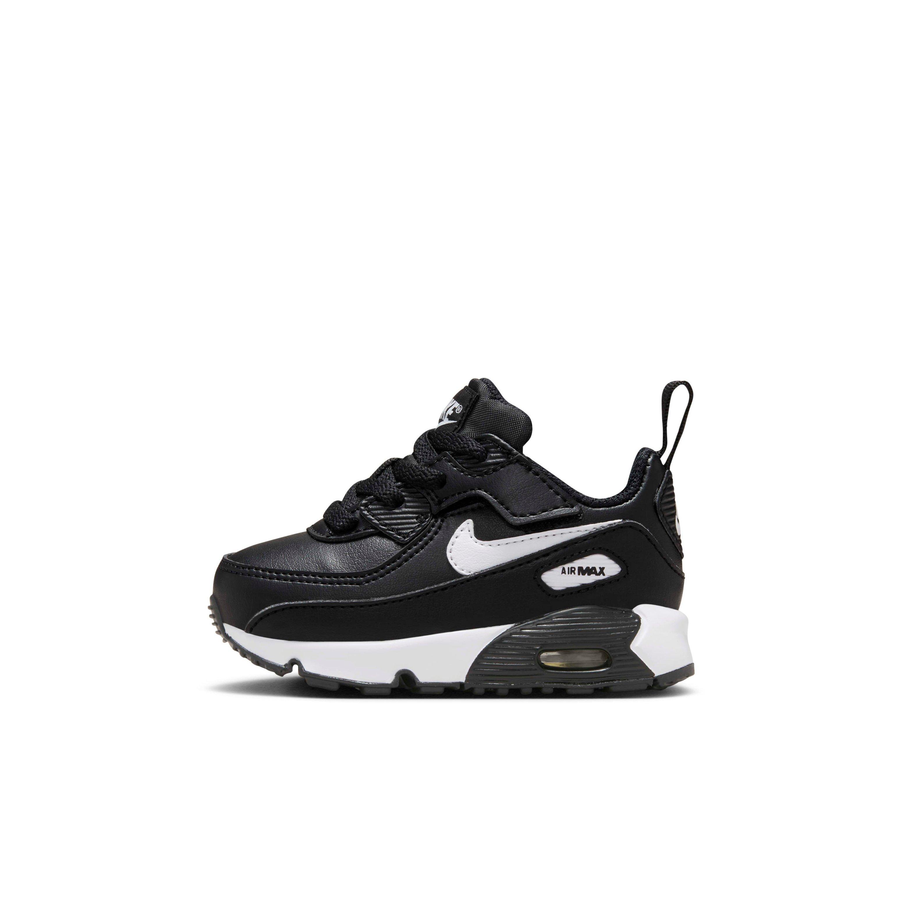 Nike Air Max 90 EasyOn Infant Boys' "Black/Black/White" Shoe
