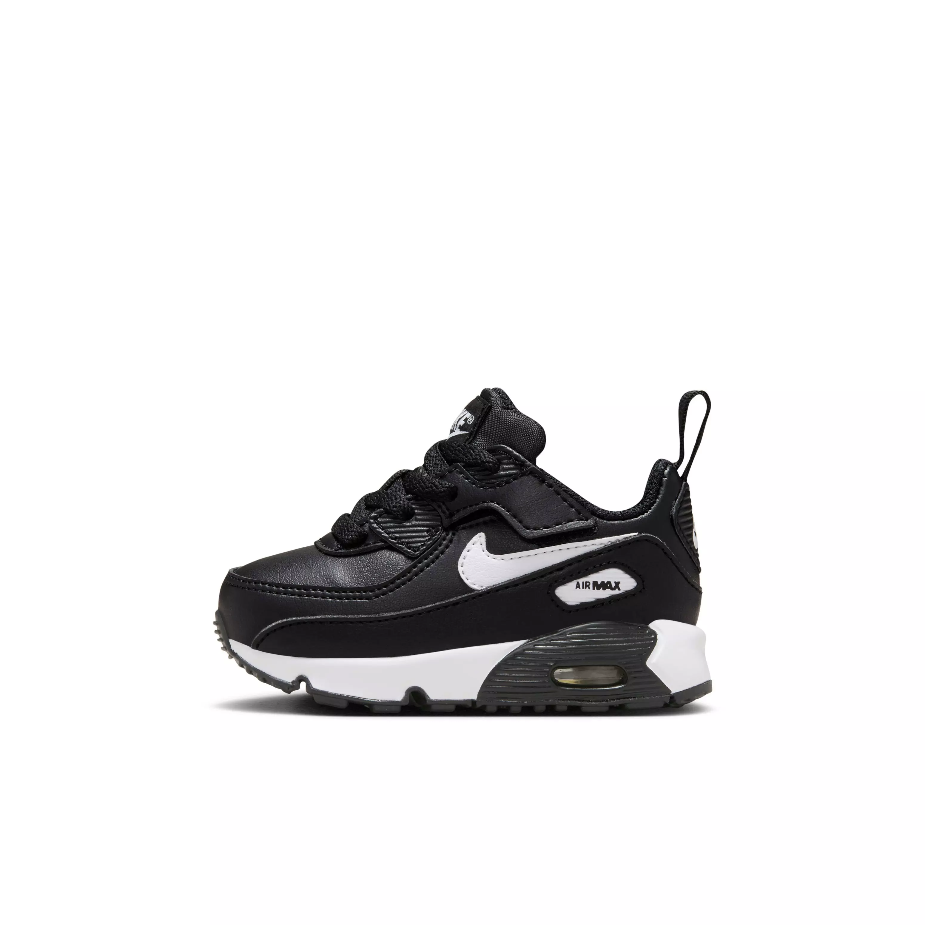 Nike Air Max 90 EasyOn "Black/Black/White" Infant Boys' Shoe - BLACK/BLACK/WHITE
