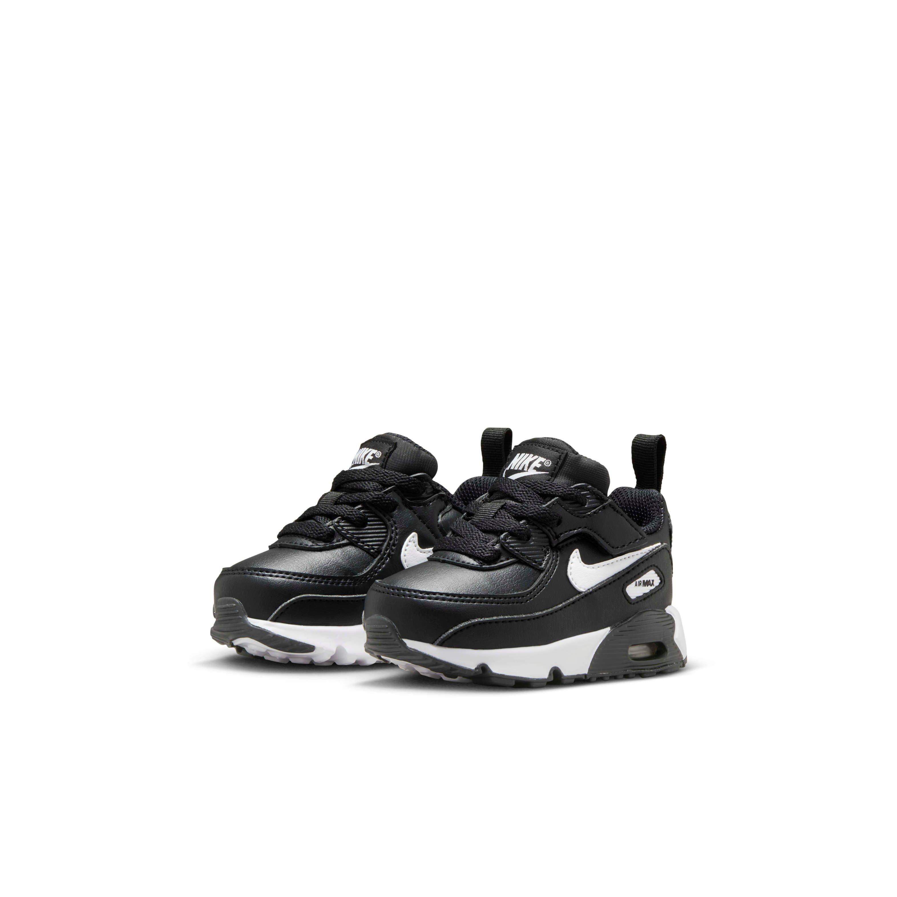 Nike Air Max 90 EasyOn Infant Boys' "Black/Black/White" Shoe