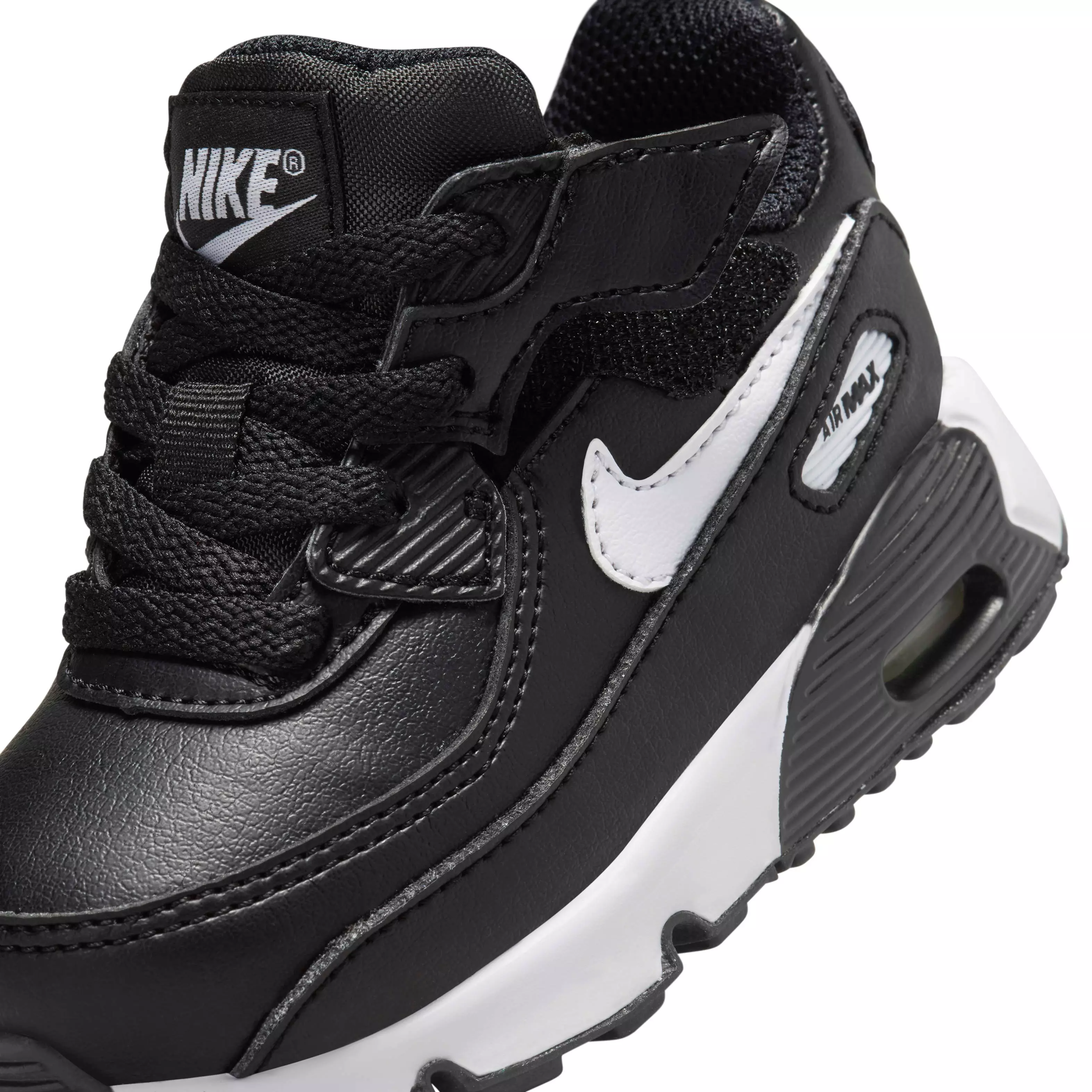Nike Air Max 90 EasyOn "Black/Black/White" Infant Boys' Shoe - BLACK/BLACK/WHITE