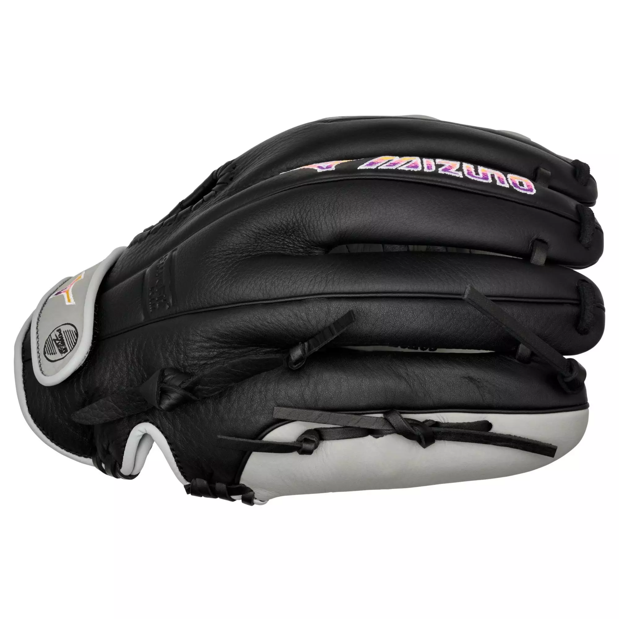 Mizuno GFN1200F5 Franchise FP 12" Pitcher Softball Glove LHT - GREY/BLACK