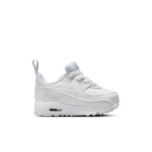 Nike Air Max 90 EasyOn "White/Metallic Silver/White" Infant Boys' Shoe