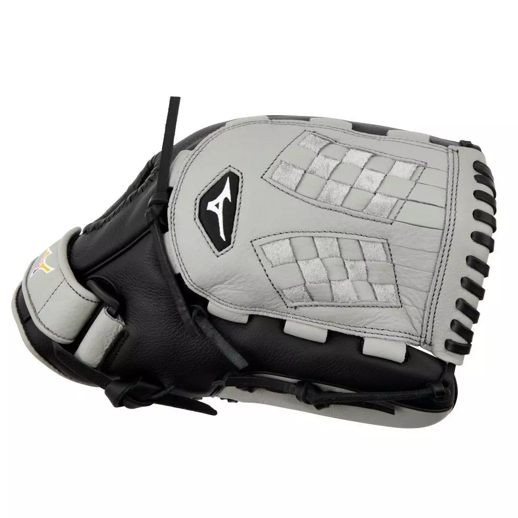 Mizuno GFN1200F5 Franchise FP 12" Pitcher Softball Glove RHT - GREY/BLACK