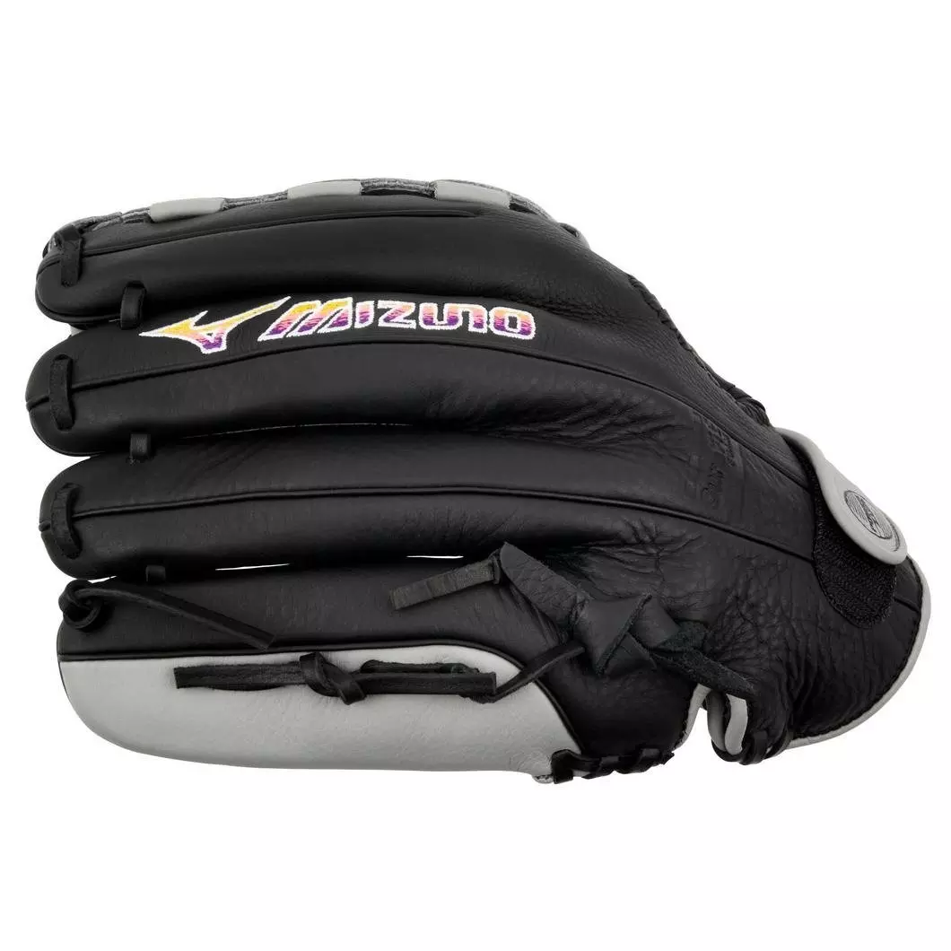 Mizuno GFN1200F5 Franchise FP 12" Pitcher Softball Glove RHT - GREY/BLACK