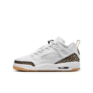 Jordan Spizike Low "White/Metallic Gold/Sail/Black" Grade School Boys' Shoe