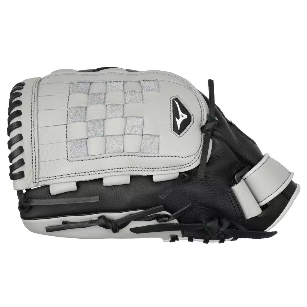 Mizuno GFN1300F5 Franchise FP 13" Outfielder Softball Glove LHT - GREY/BLACK