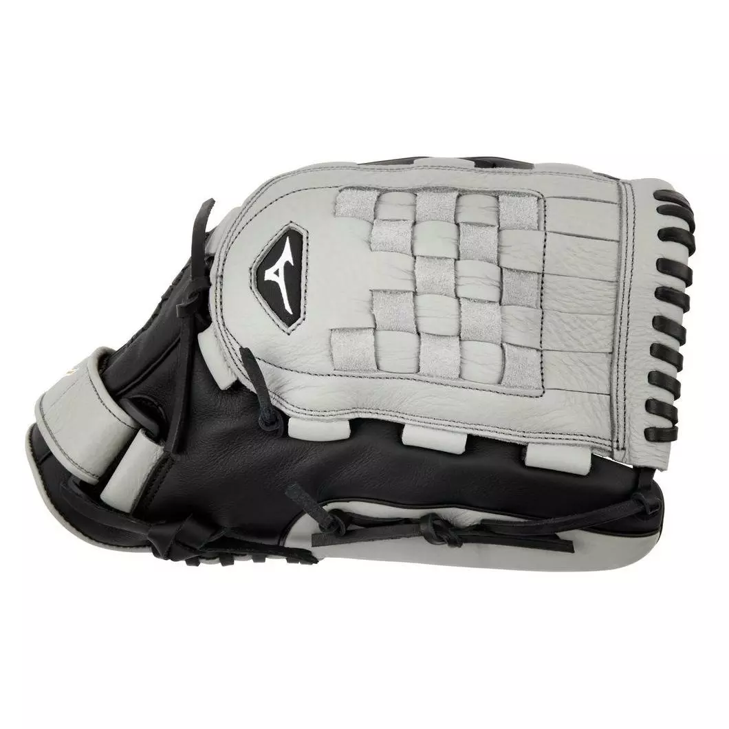 Mizuno GFN1300F5 Franchise FP 13" Outfielder Softball Glove RHT - GREY/BLACK