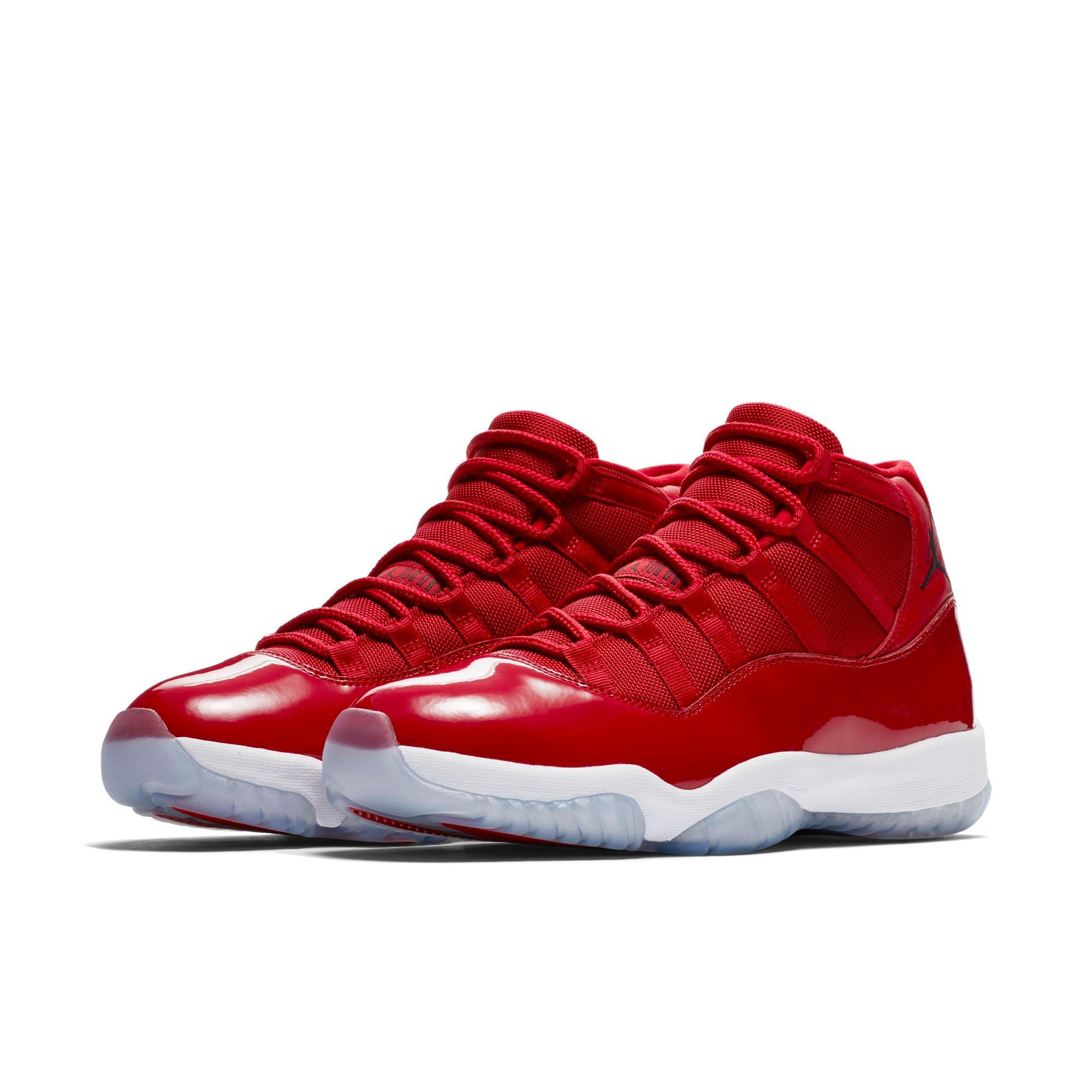 all red jordan retro 11