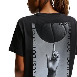 Nike Women's Short-Sleeve Basketball T-Shirt -Black