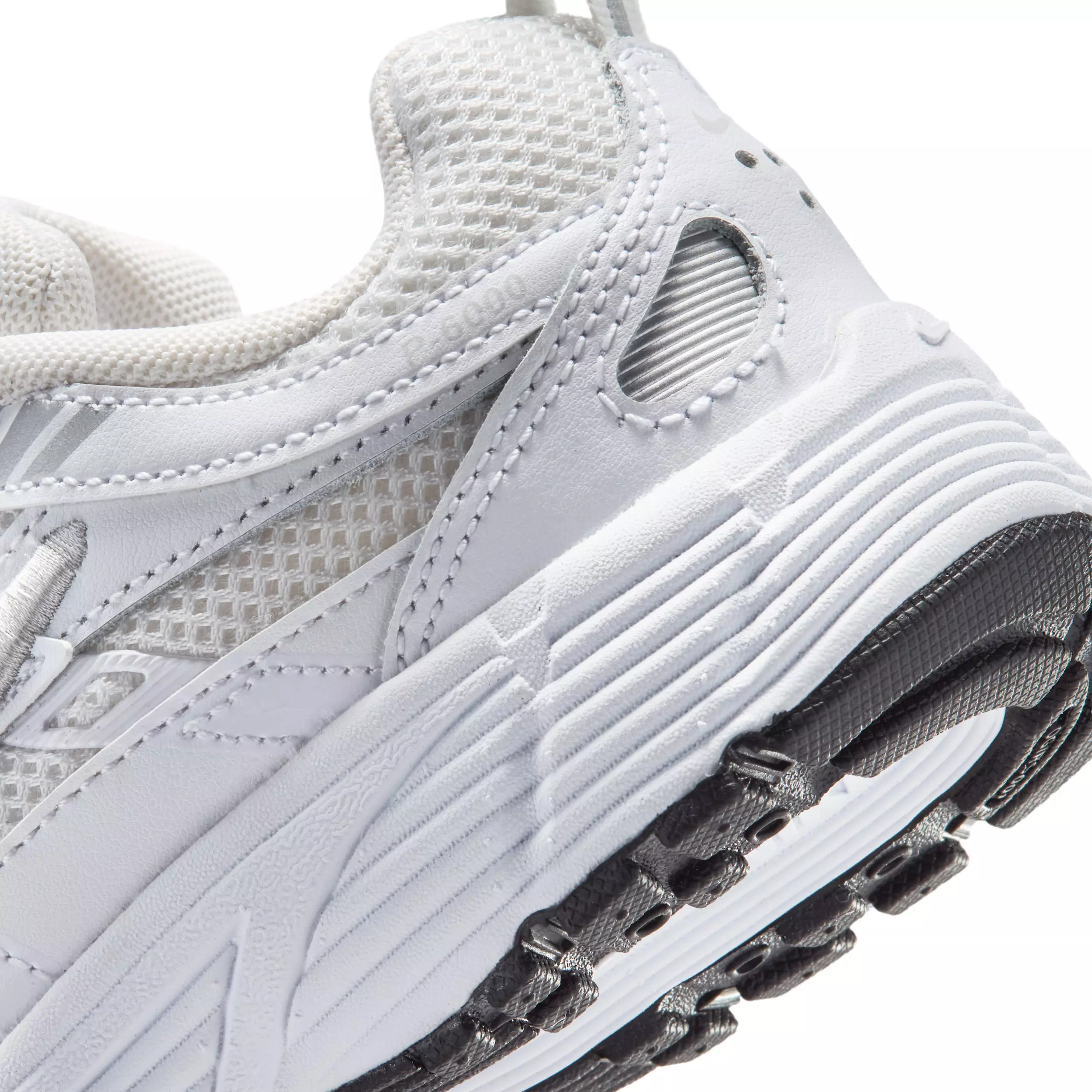 Nike P-6000 "Platinum Tint/White/Metallic Silver/Platinum Tint" Preschool Girls' Shoe - PLATINUM/WHITE/SILVER/PLATINUM