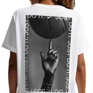 Nike Women's Short-Sleeve Basketball T-Shirt -White