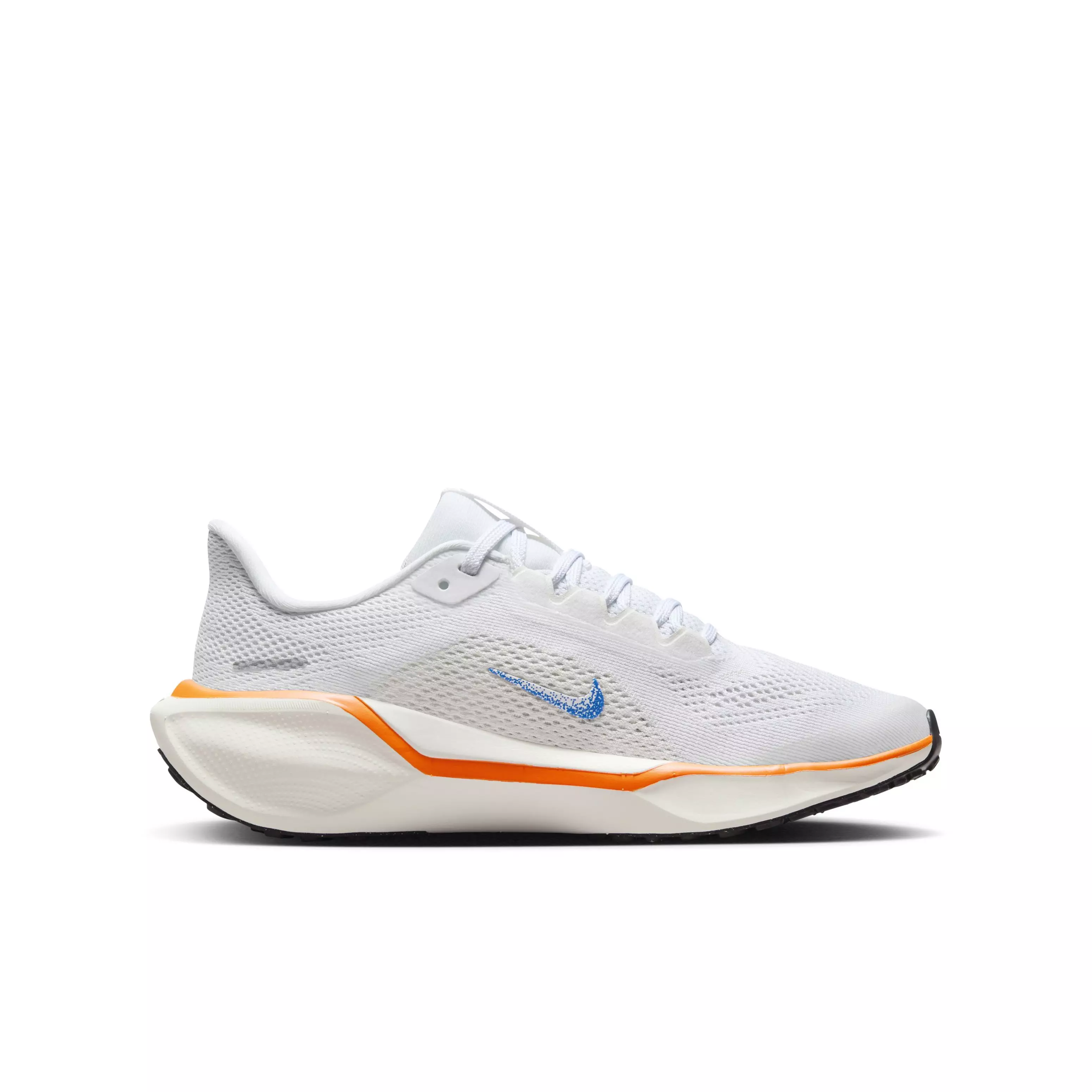 Nike Pegasus 41 Blueprint "White/Sail/Platinum Tint/Racer Blue" Grade School Boys' Running Shoe - WHITE/SAIL/PLATINUM/BLUE
