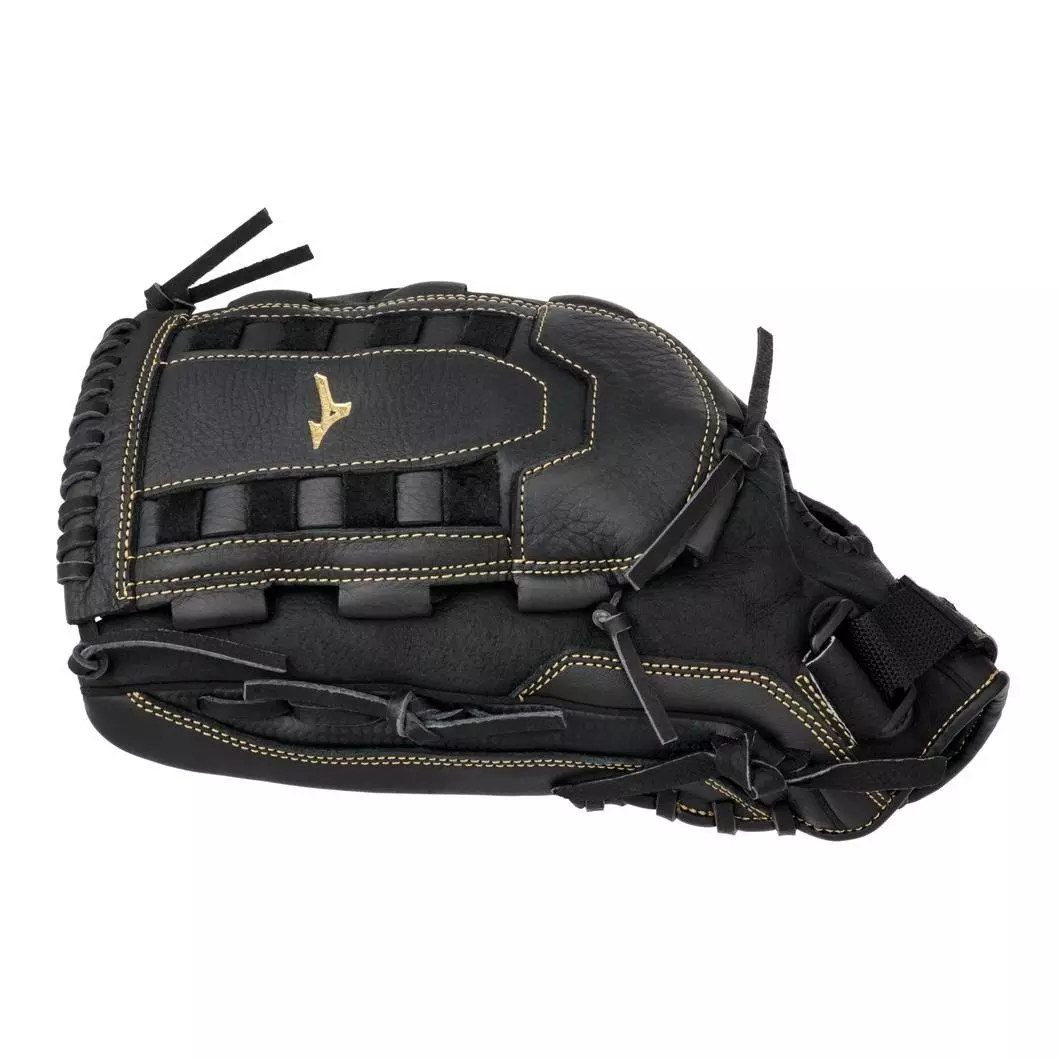 Mizuno Premier Series 14" Slowpitch Softball Glove LHT - BLACK/GOLD
