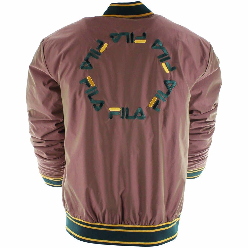 Fila Skyler Iridescent Embroiderer Bomber from Fila on 21 Buttons