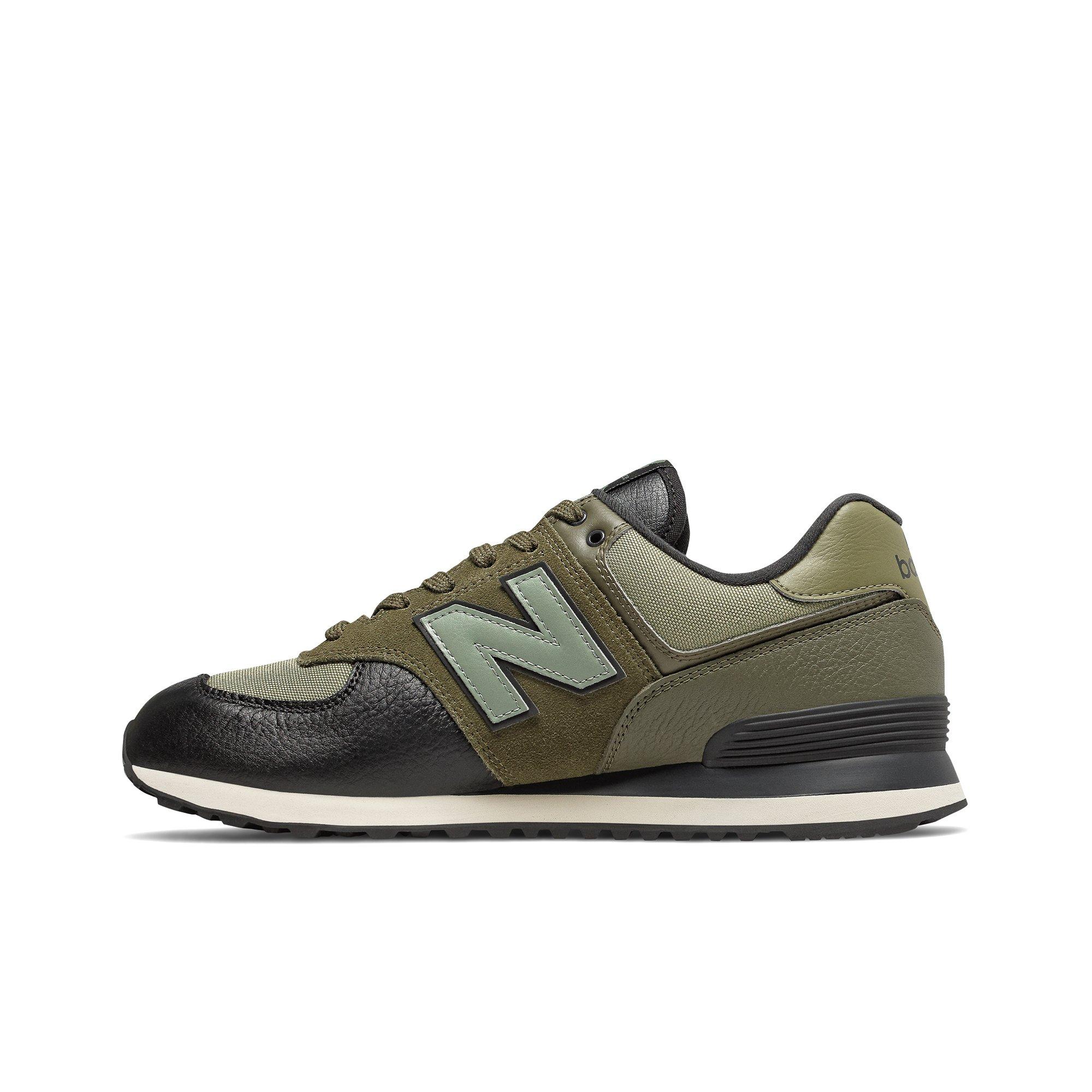 army green new balance 574