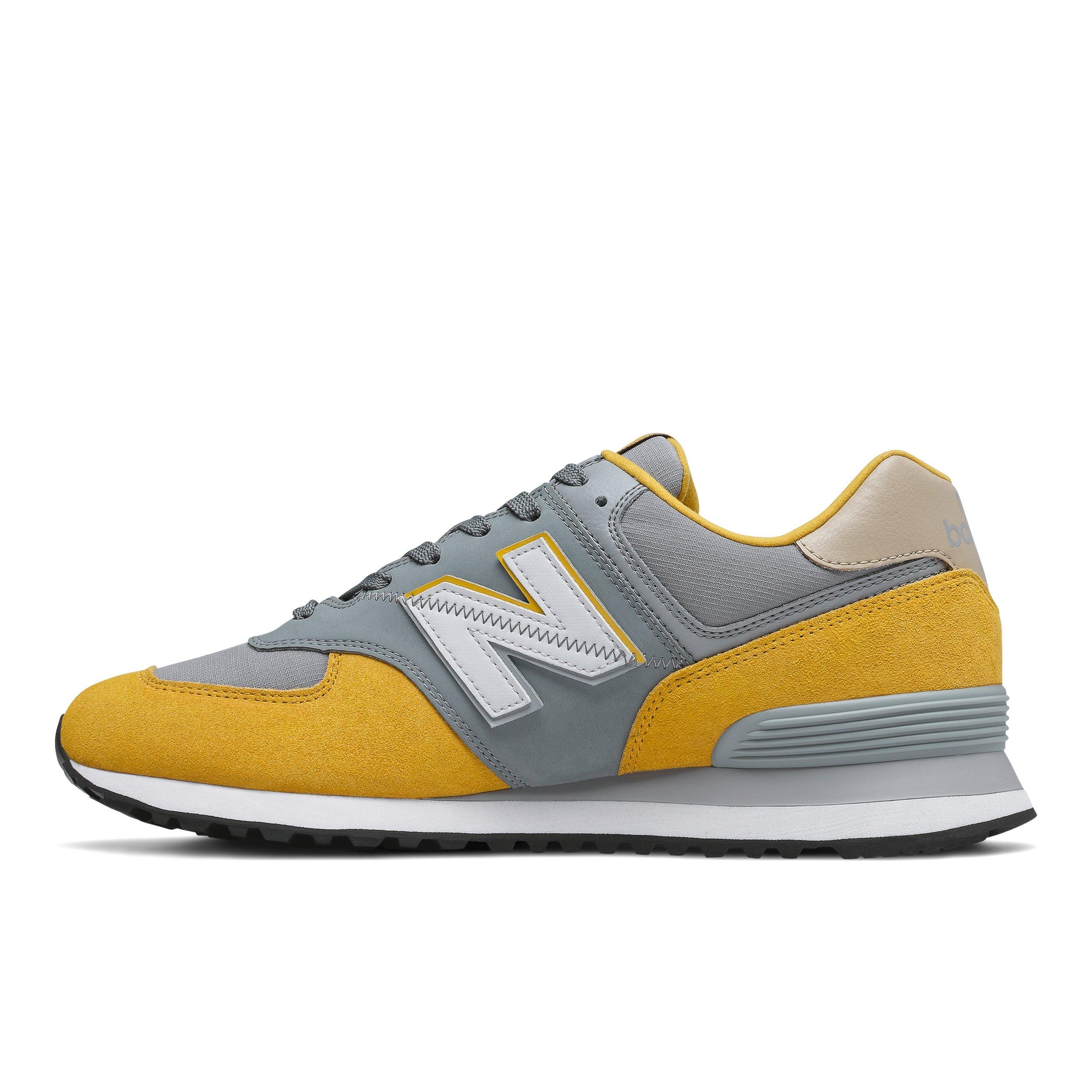 new balance 574 split sail yellow