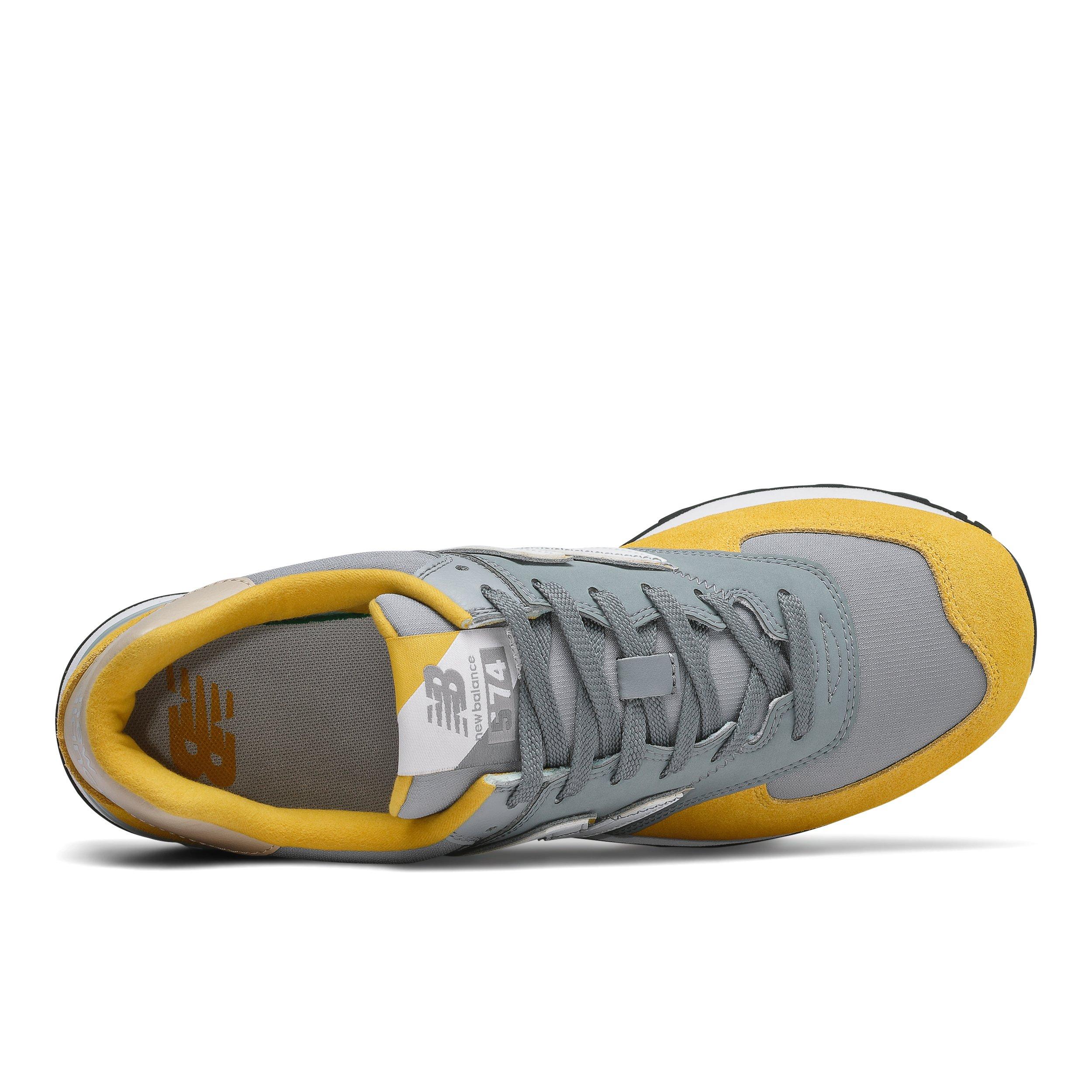 new balance 574 split sail yellow