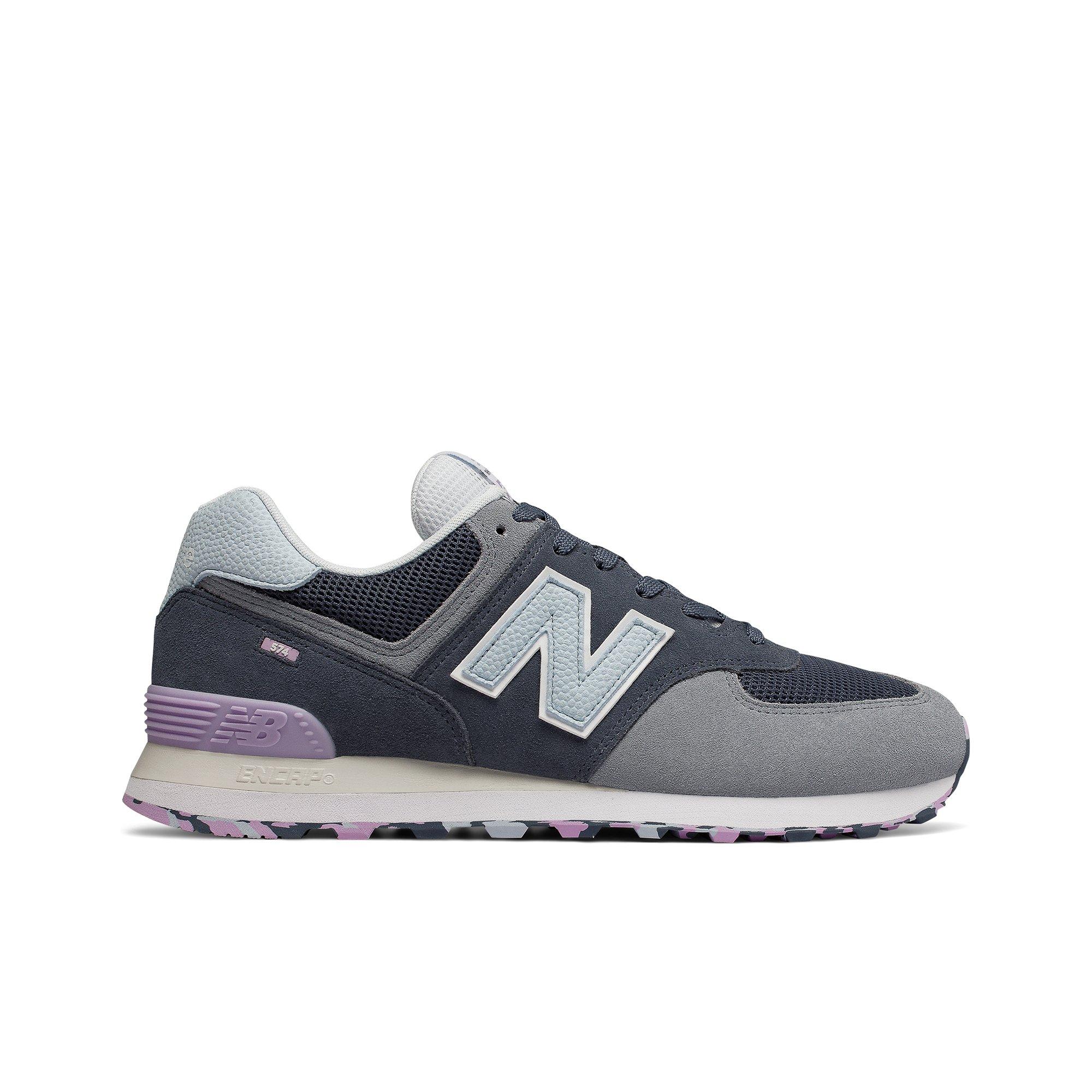 new balance 574 purple and grey