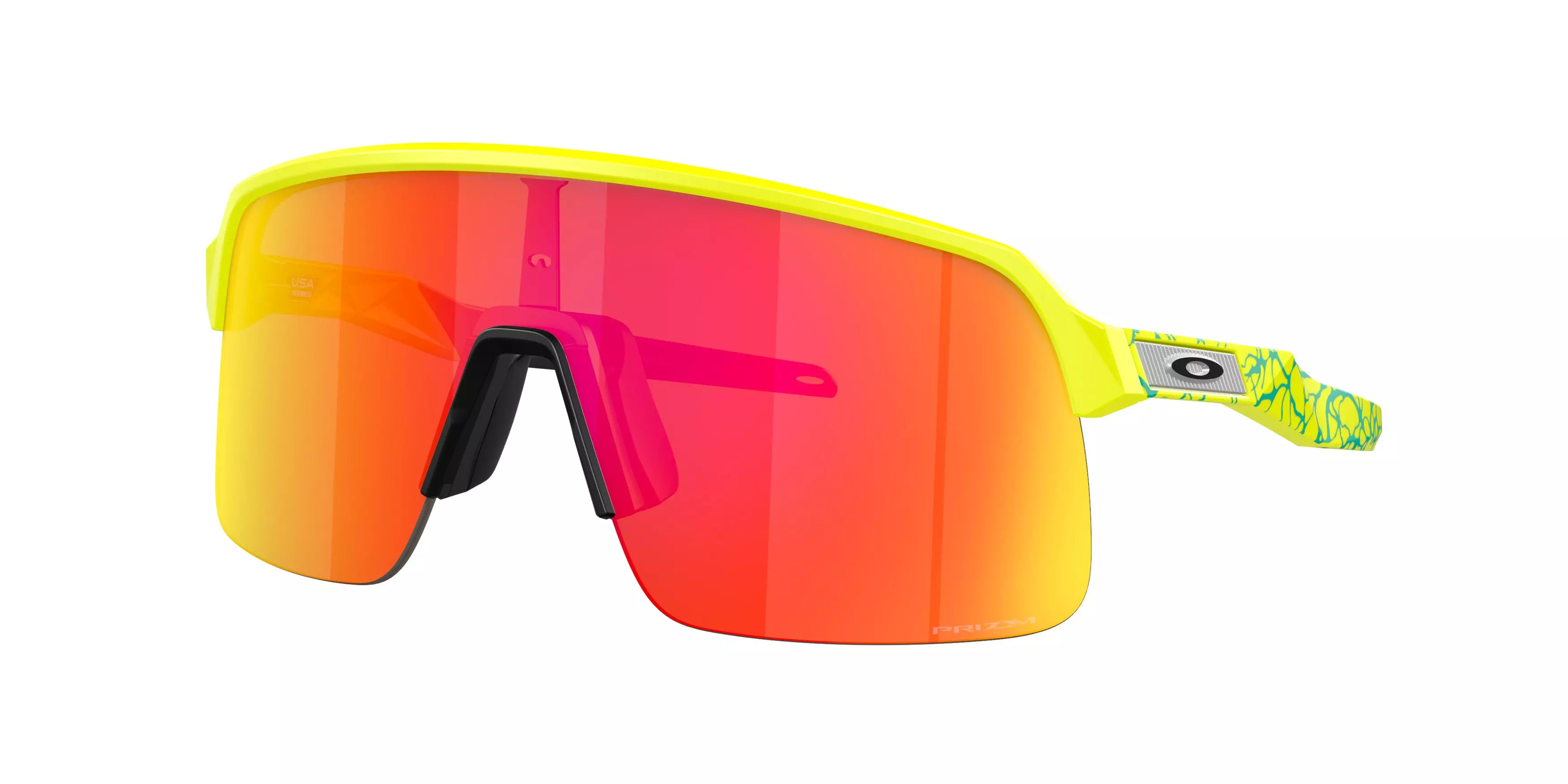 Oakley Sutro Lite Sunglasses - YELLOW/RED