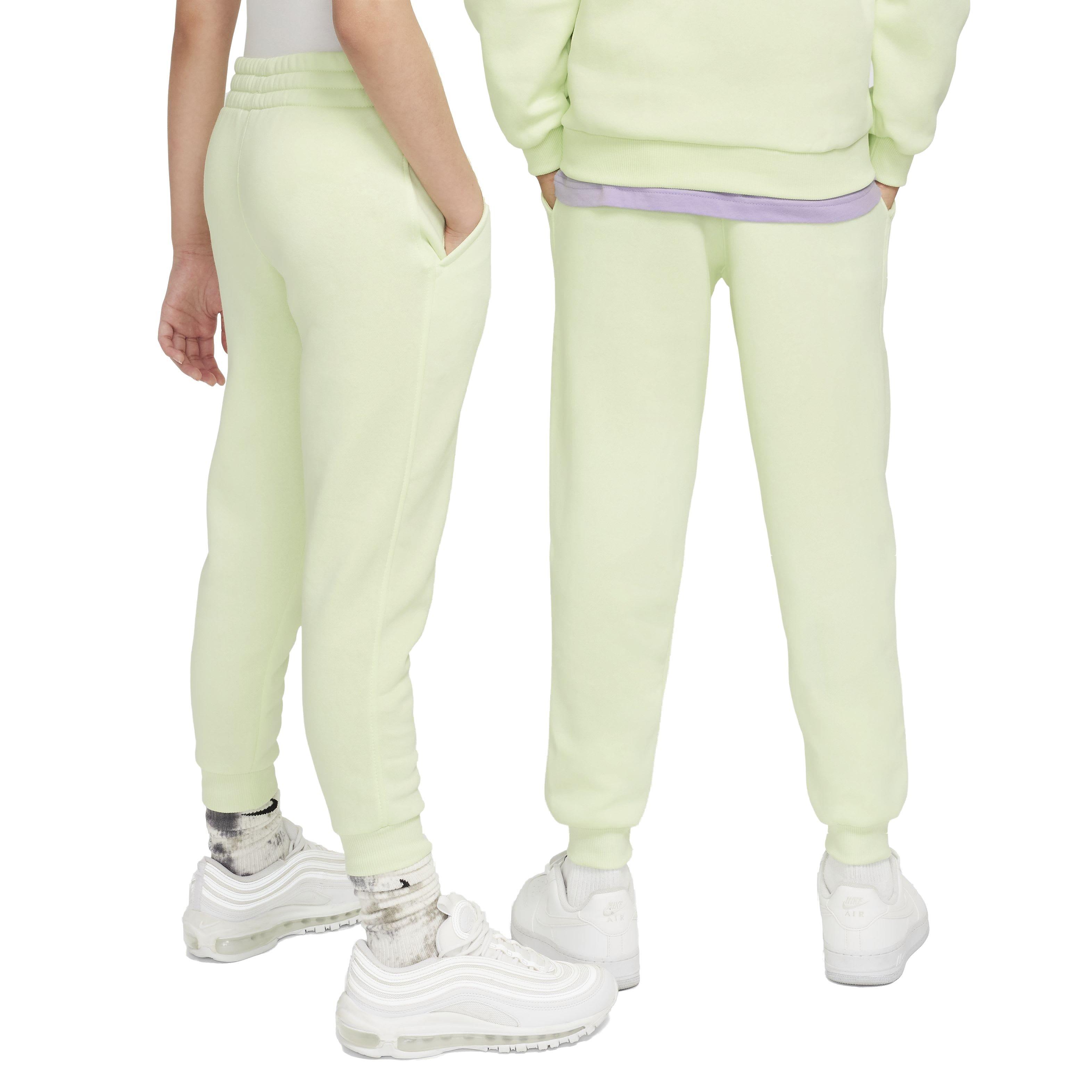 Nike Sportswear Club Fleece Big Kids' Light Green Joggers