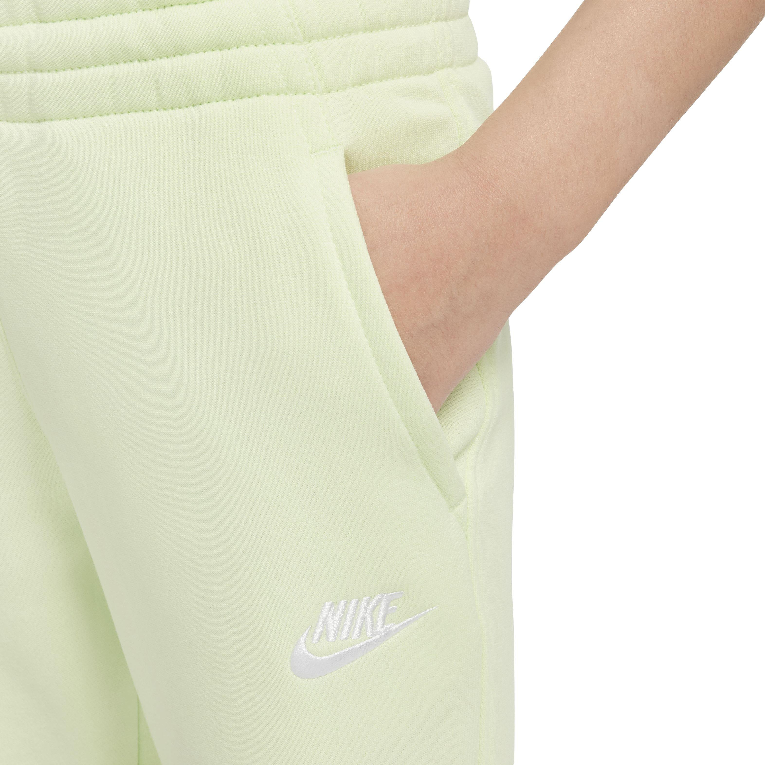 Nike Sportswear Club Fleece Big Kids' Light Green Joggers