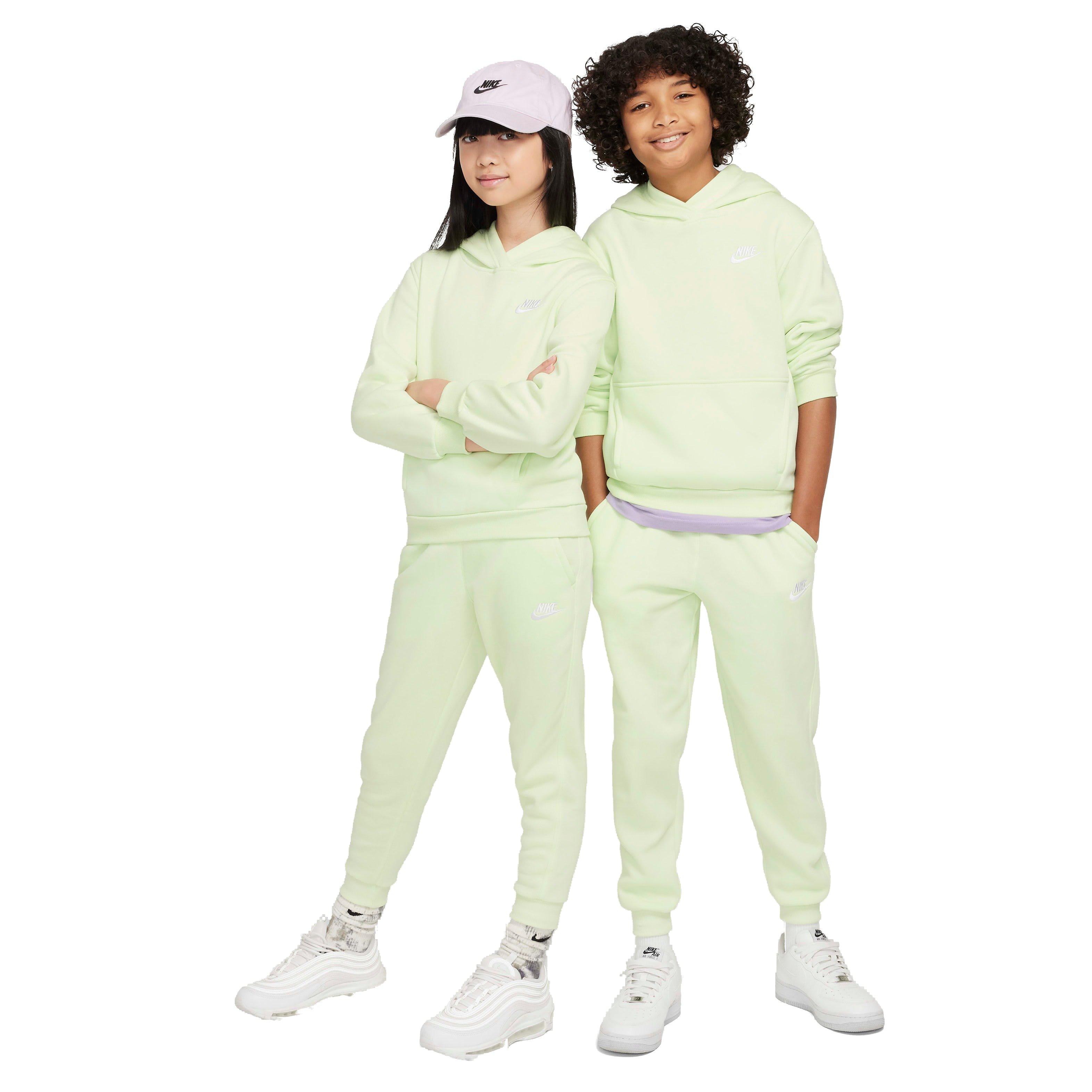 Nike Sportswear Club Fleece Big Kids' Light Green Joggers