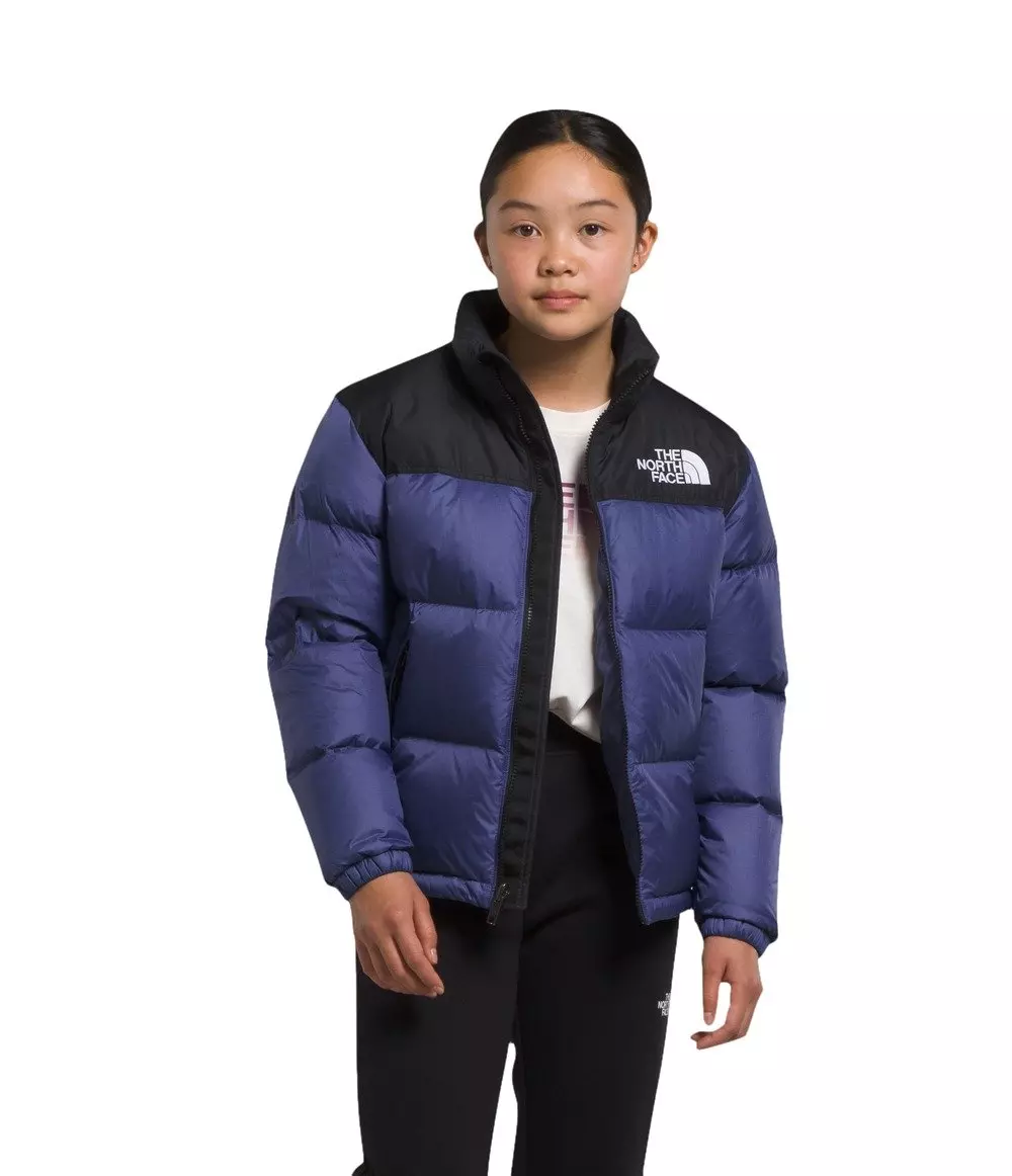 The North Face Big Kids’ 1996 Retro Nuptse Jacket -Blue - BLUE
