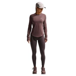Nike Women's Swift Dri-FIT UV Long-Sleeve Crew-Neck Running Top -Tattoo Purple