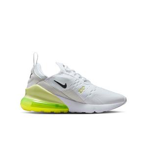 Nike Air Max 270 "White/Limelight/Vast Grey/Anthracite" Grade School Boys' Shoe