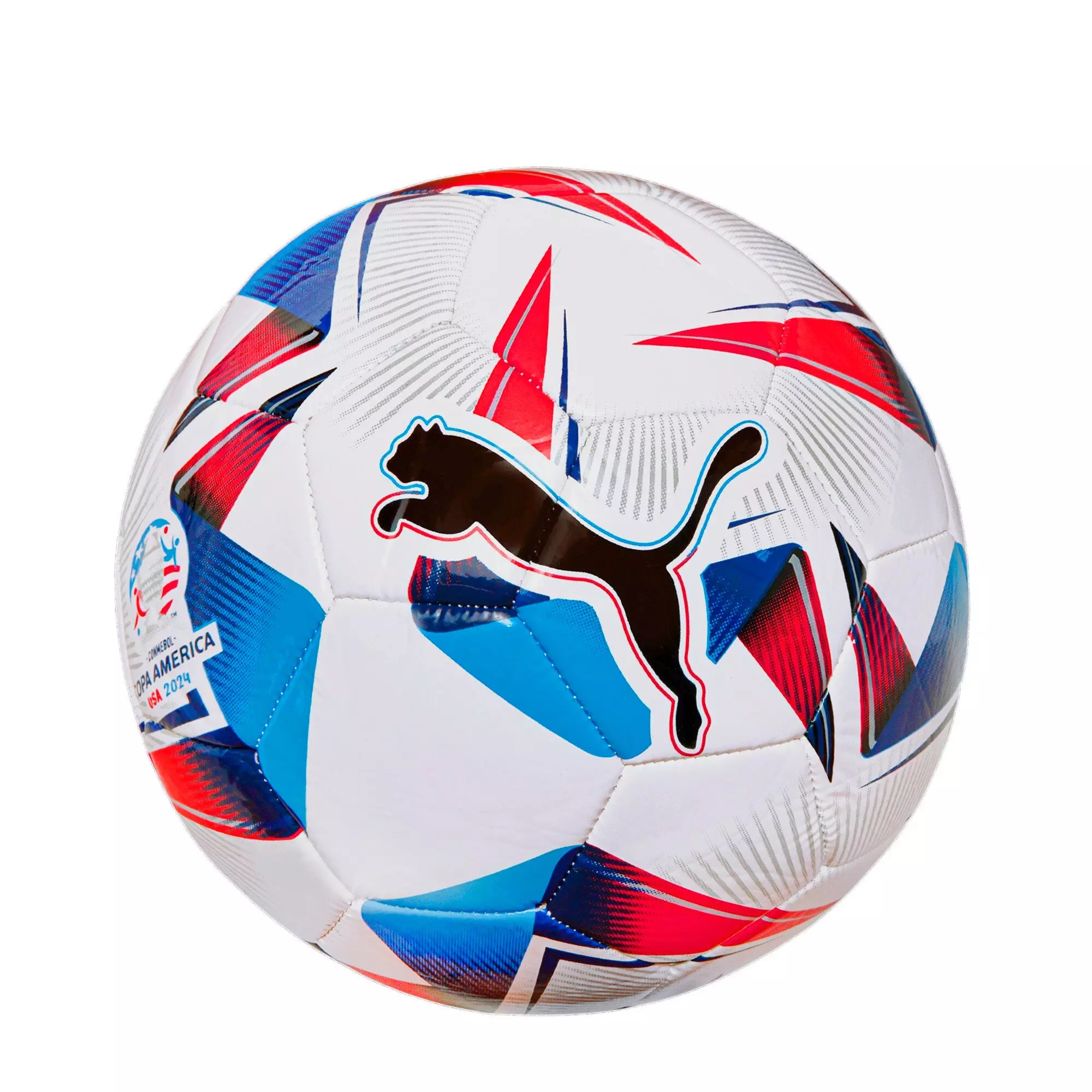 PUMA Cumbre CONMEBOL Copa America Mini Replica Soccer Ball - White/Multi - WHITE/MULTI