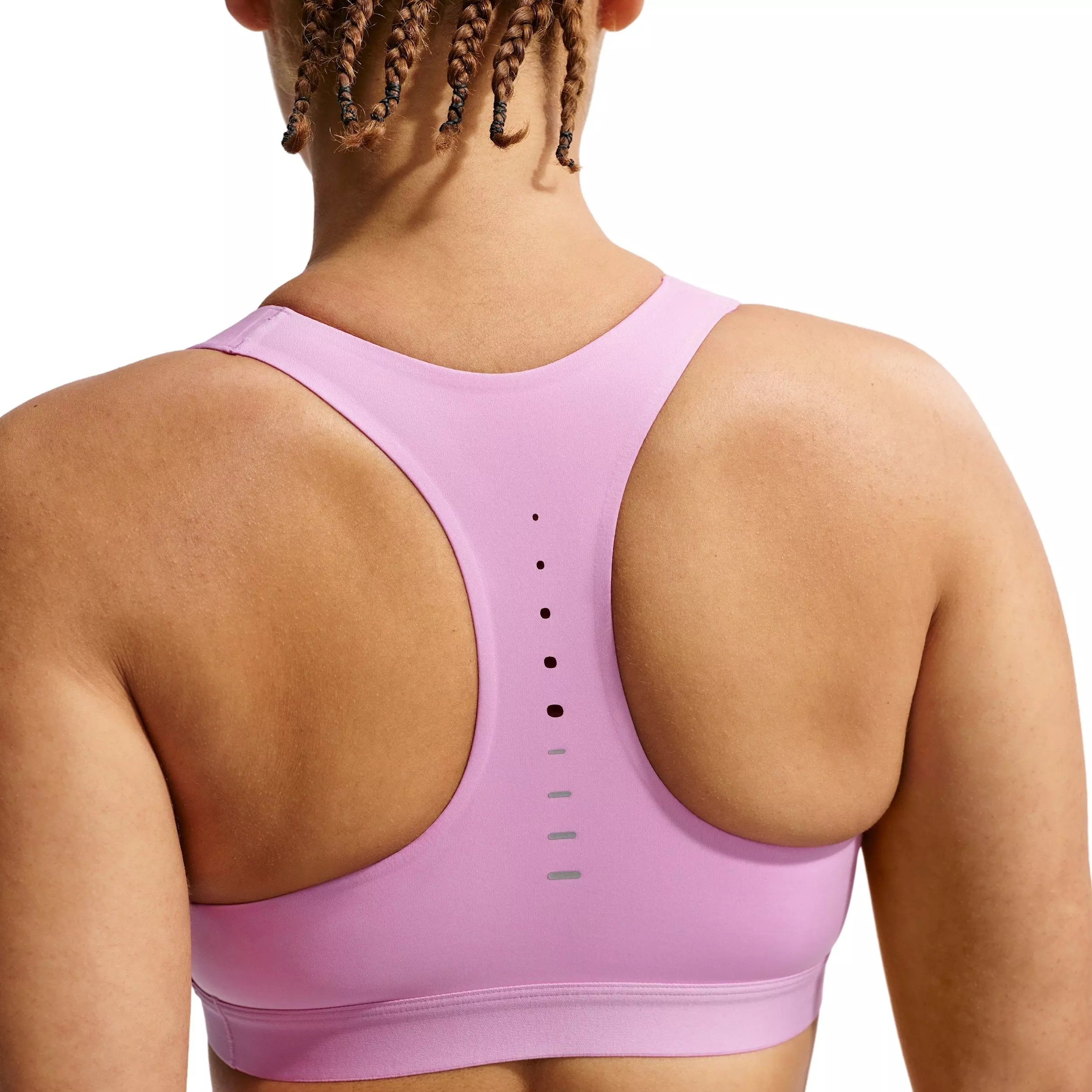 Nike Women's Swift High-Support Lightly Lined Sports Bra - Lt Magenta - LT MAGENTA