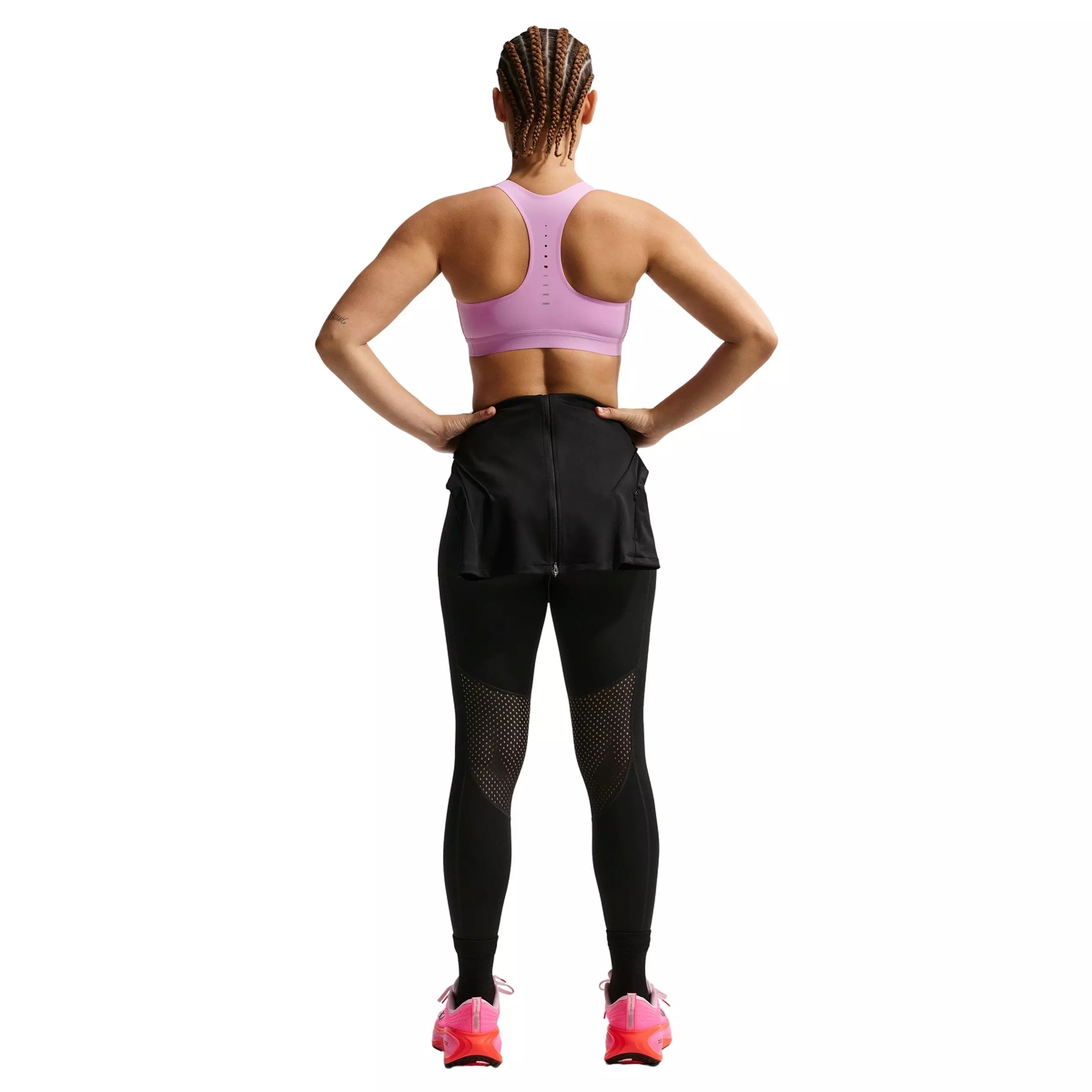 Nike Women's Swift High-Support Lightly Lined Sports Bra - Lt Magenta - LT MAGENTA