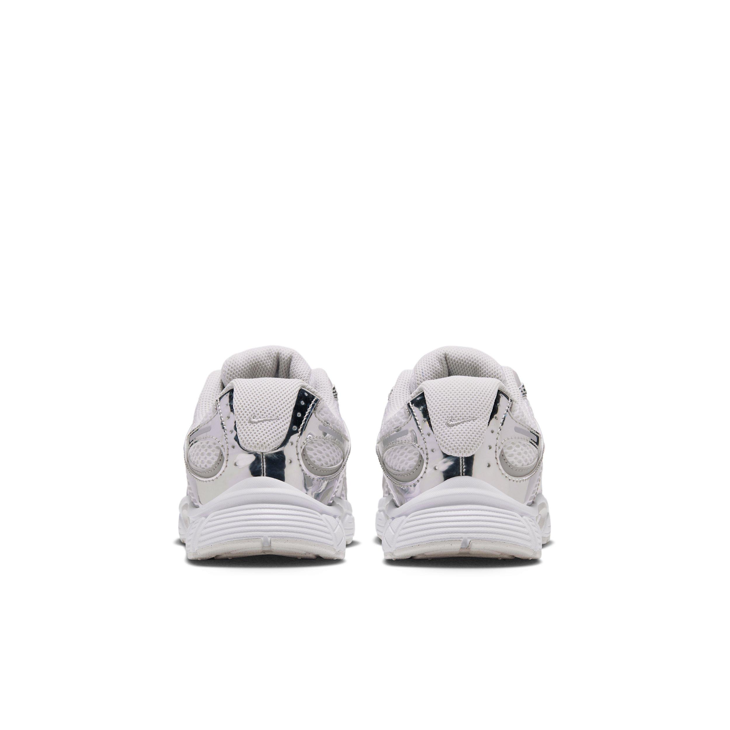 Nike V5 RNR "Off White/Vast Grey/Silver Lilac/Metallic Silver" Grade School Girls' Shoe - OFF WHITE/GREY/LILAC/SILVER