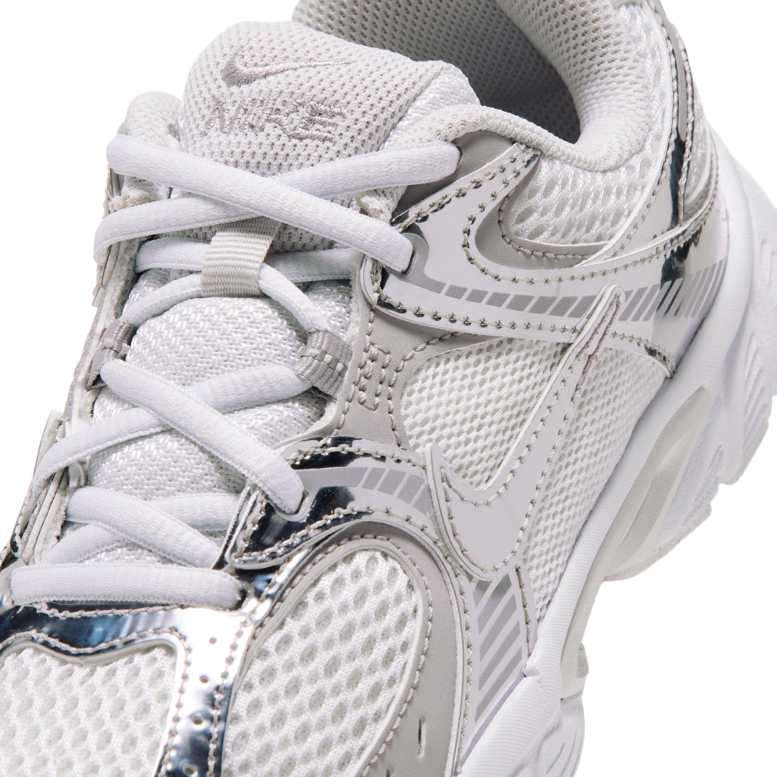 Nike V5 RNR "Off White/Vast Grey/Silver Lilac/Metallic Silver" Grade School Girls' Shoe - OFF WHITE/GREY/LILAC/SILVER