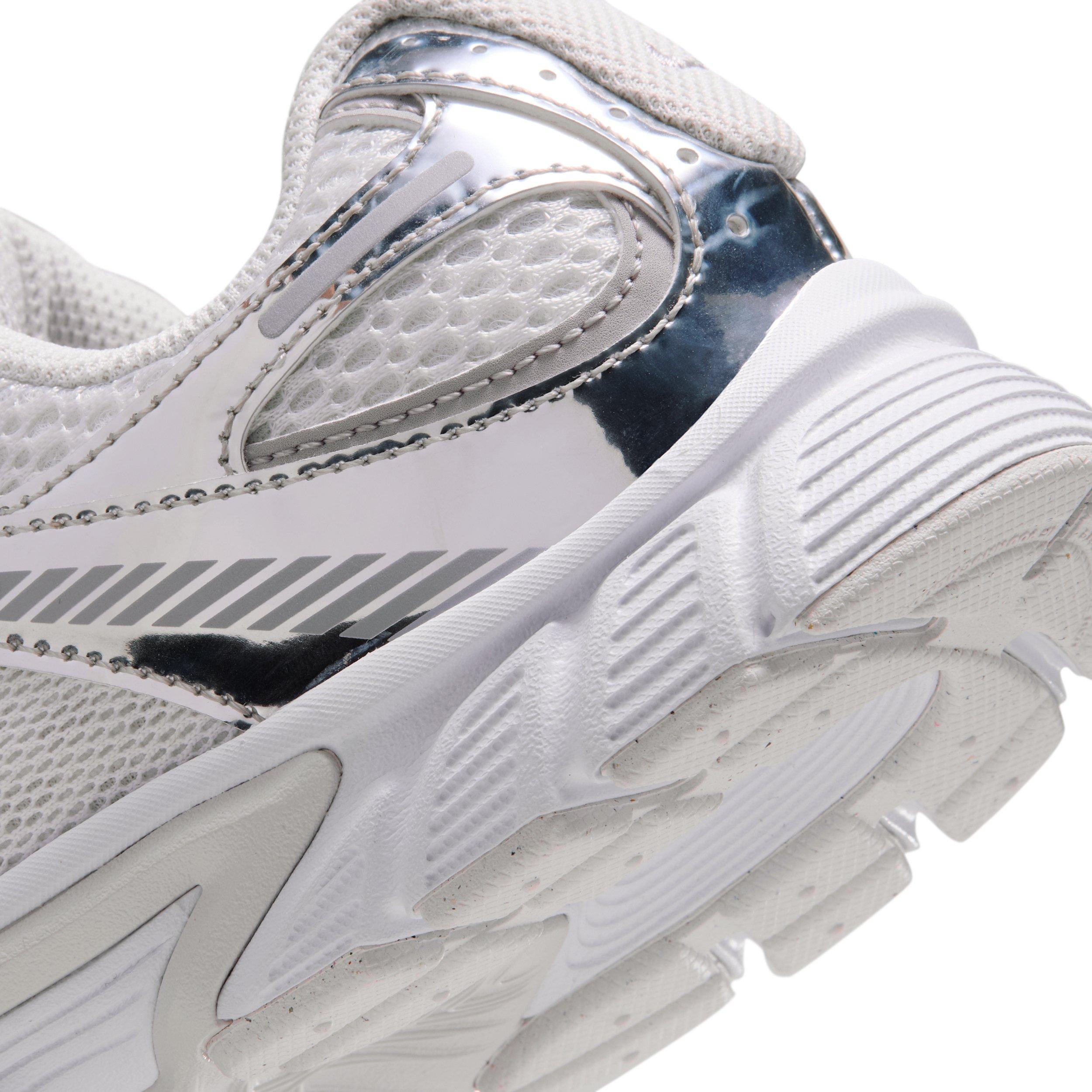 Nike V5 RNR "Off White/Vast Grey/Silver Lilac/Metallic Silver" Grade School Girls' Shoe - OFF WHITE/GREY/LILAC/SILVER