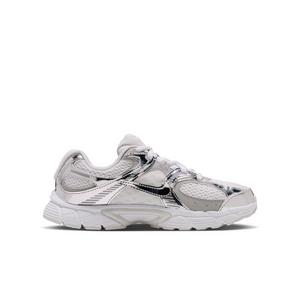 Nike V5 RNR "Off White/Vast Grey/Silver Lilac/Metallic Silver" Grade School Girls' Shoe - OFF WHITE/GREY/LILAC/SILVER