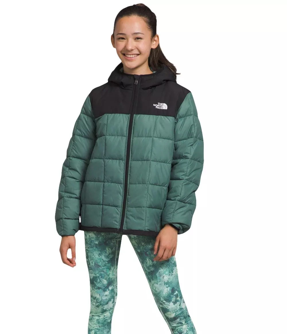 The North Face Big Kids’ Lhotse Jacket -Dk Sage - DK GREEN