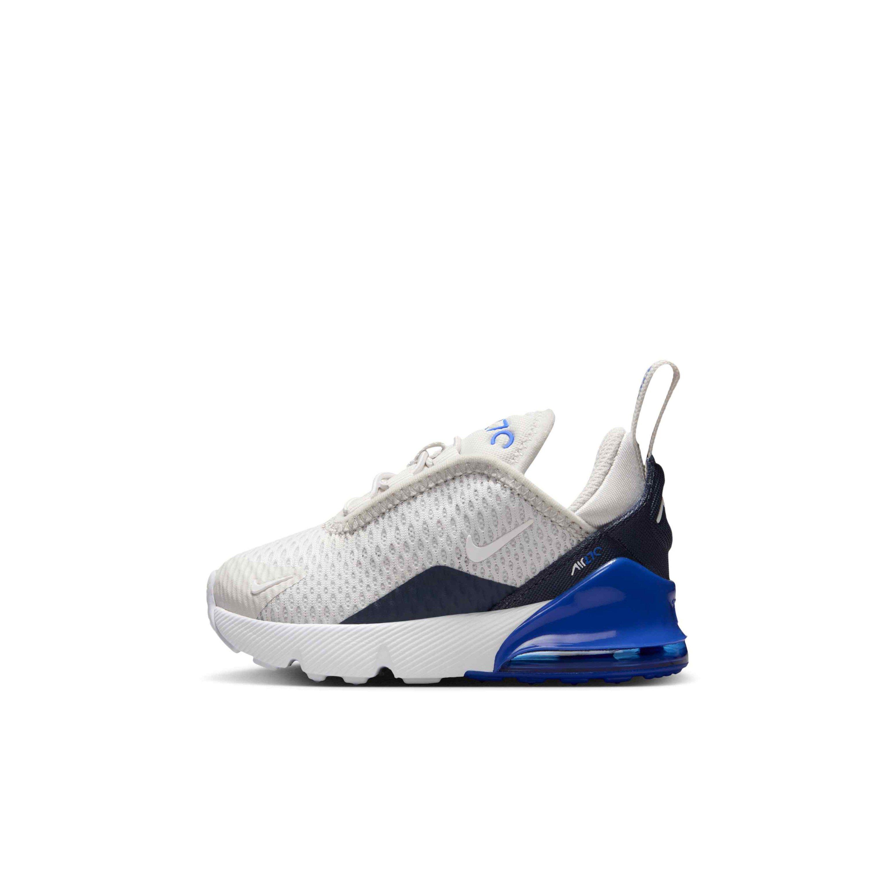 Nike Air Max 270 Toddler Boys' "Vast Grey/Hyper Royal/Thunder Blue/White" Shoe